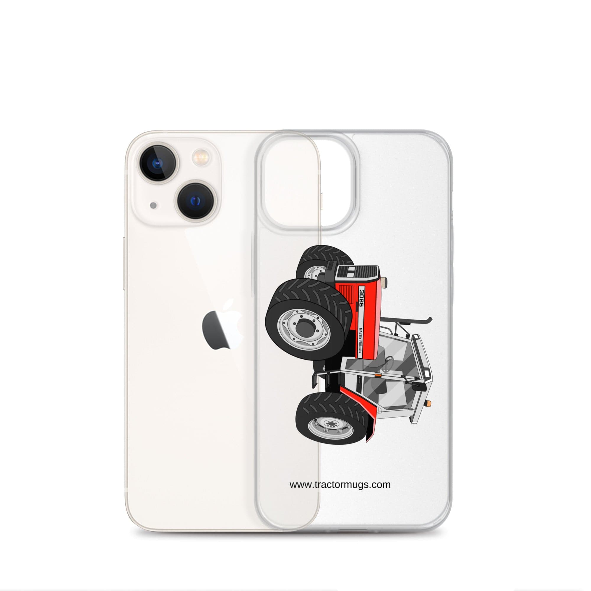 Massey Ferguson Clear Case for iPhone® Massey Ferguson 3085 | Clear Case for iPhone® Quality Farmers Merch