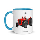 Massey Ferguson Mug with Color Inside Massey Ferguson 35X | Mug with Color Inside Quality Farmers Merch