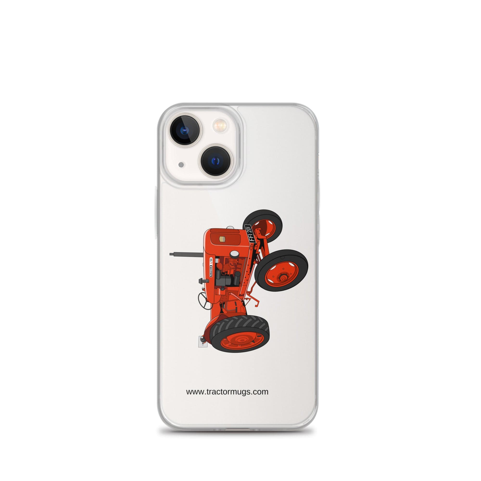 Nuffield Clear Case for iPhone® iPhone 13 mini Nuffield 4_60 | Clear Case for iPhone® Quality Farmers Merch