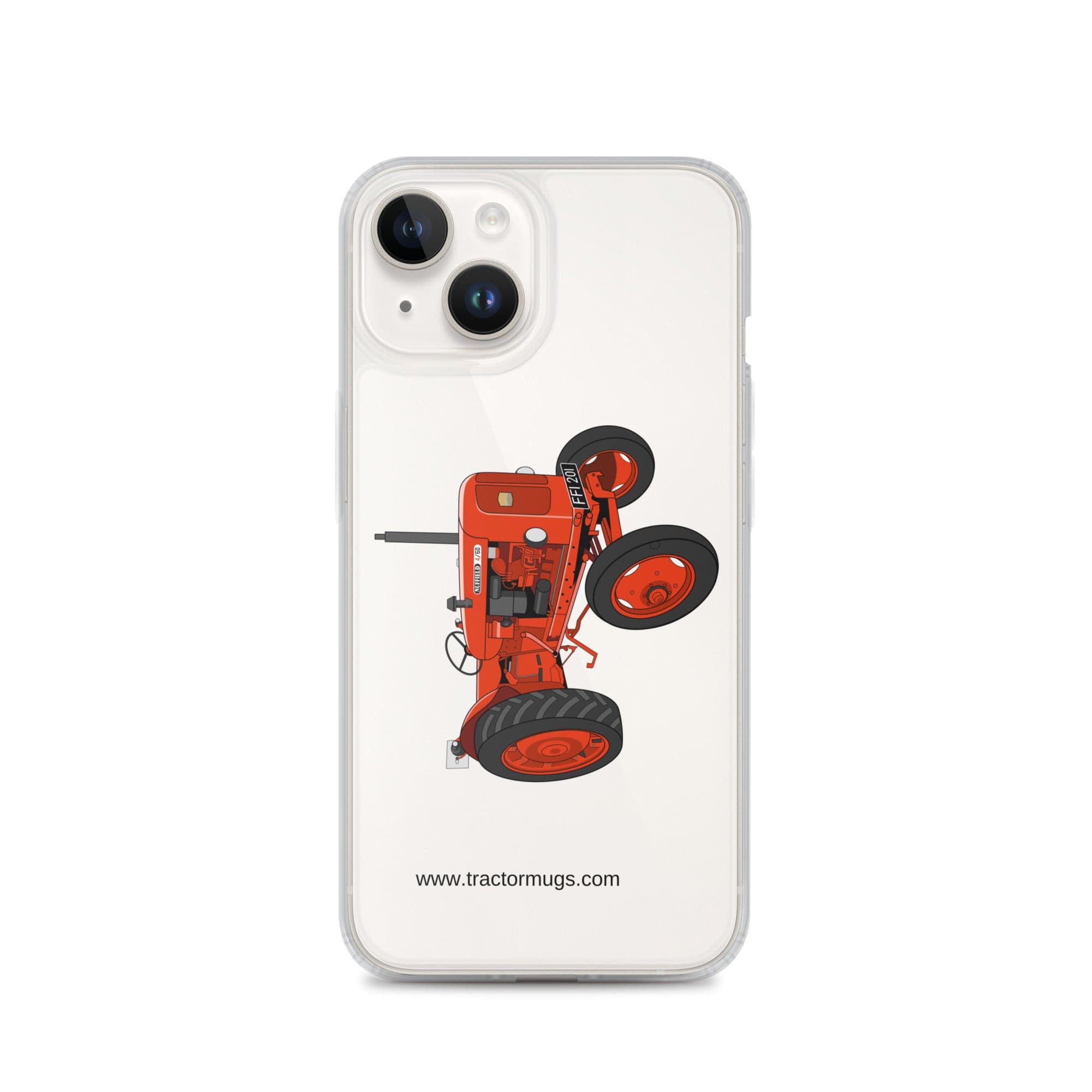 Nuffield Clear Case for iPhone® iPhone 14 Nuffield 4_60 | Clear Case for iPhone® Quality Farmers Merch