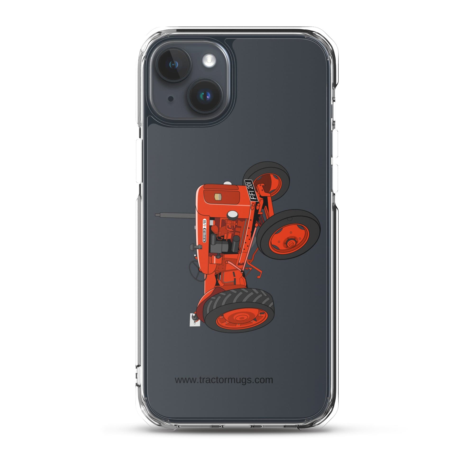 Nuffield Clear Case for iPhone® iPhone 15 Plus Nuffield 4_60 | Clear Case for iPhone® Quality Farmers Merch