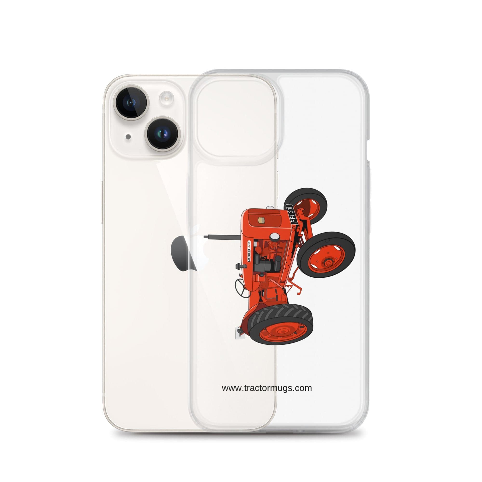 Nuffield Clear Case for iPhone® Nuffield 4_60 | Clear Case for iPhone® Quality Farmers Merch