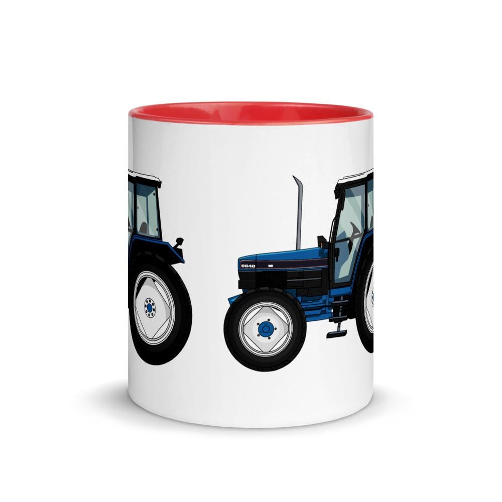 The Farmers Mugs Store Ford 6640 Mug with Color Inside Quality Farmers Merch