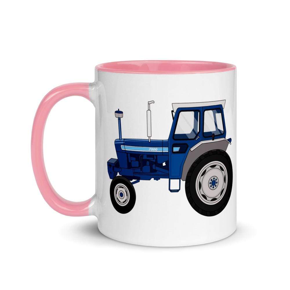 The Farmers Mugs Store Ford 7000 Mug with Color Inside Quality Farmers Merch