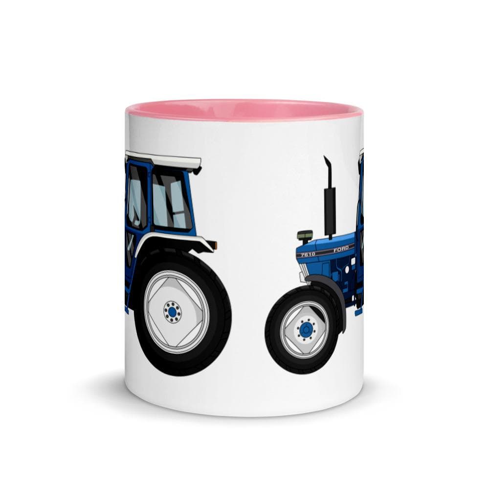 The Farmers Mugs Store Ford 7610 Mug with Color Inside Quality Farmers Merch