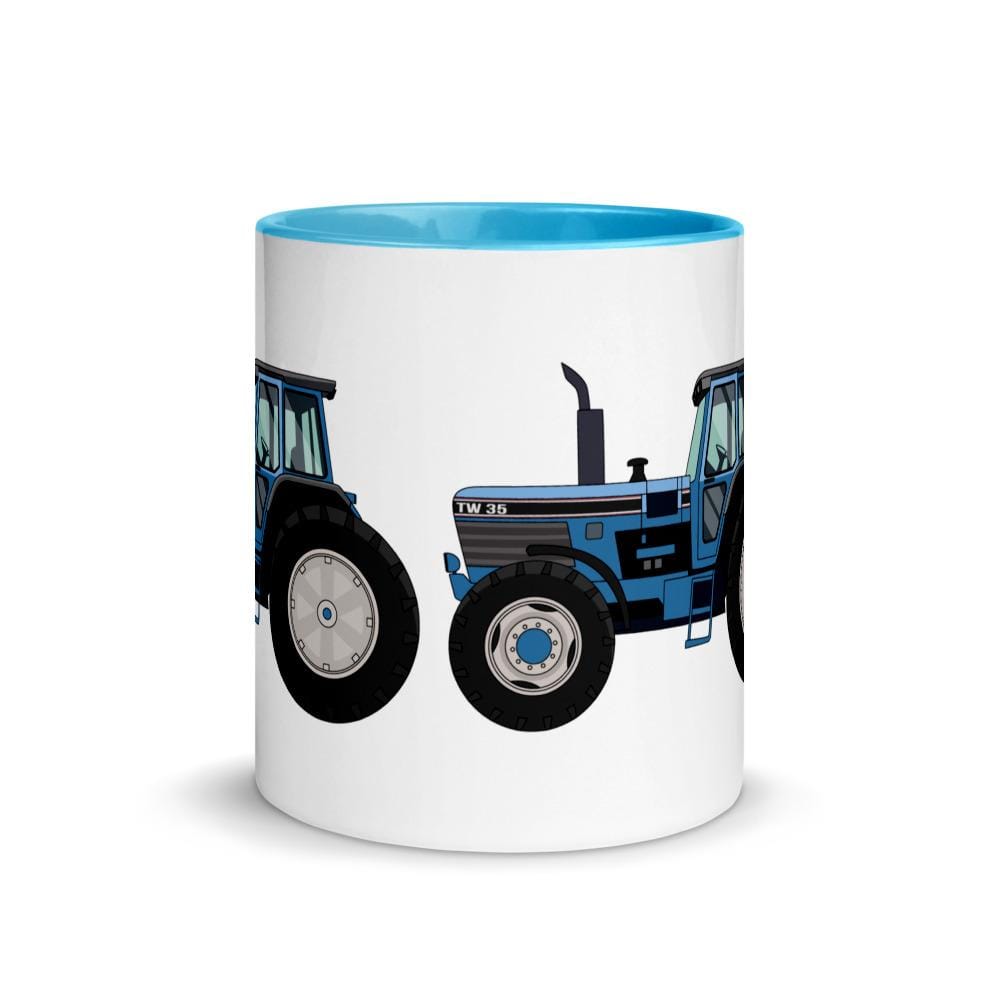 The Farmers Mugs Store Ford TW-35 Mug with Color Inside Quality Farmers Merch