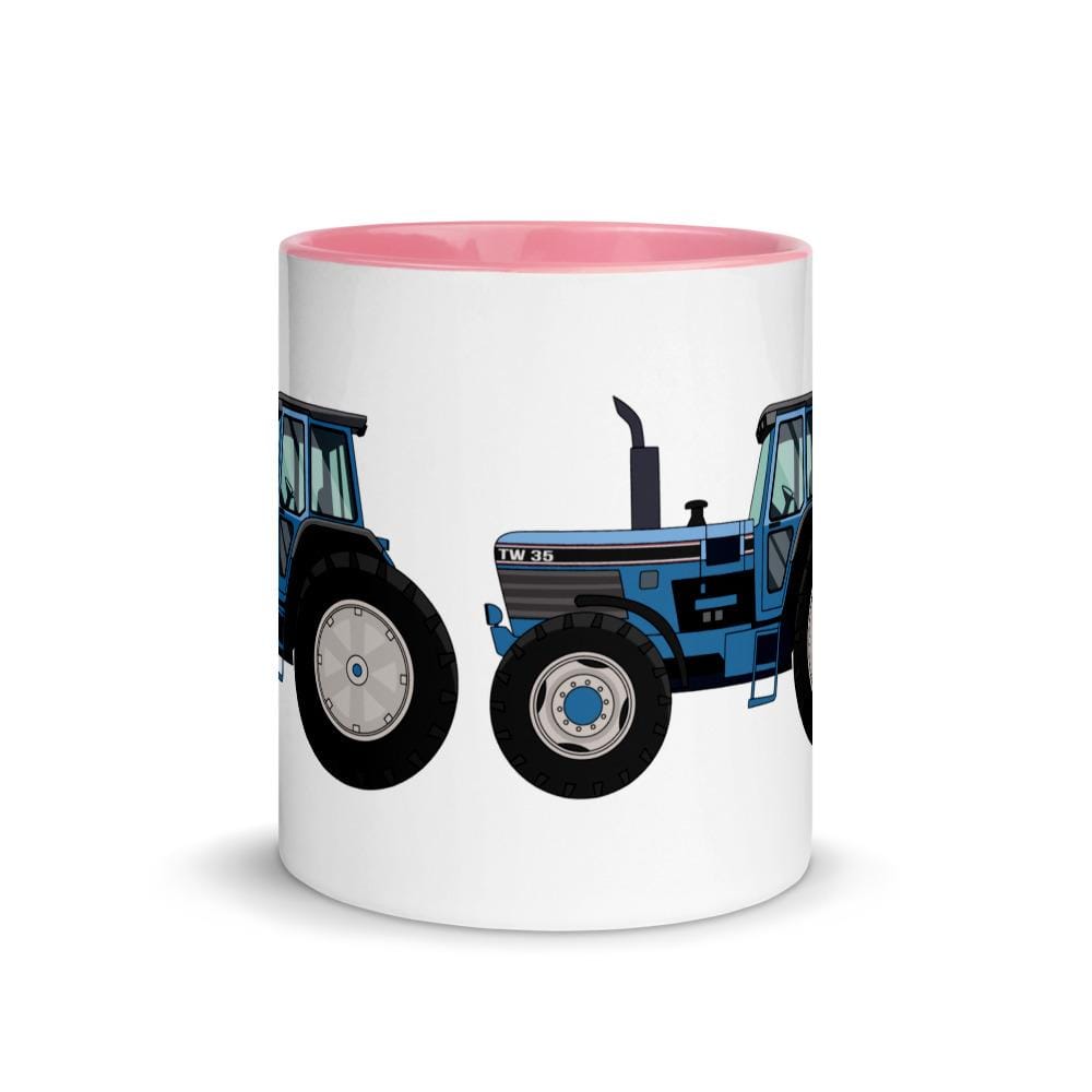 The Farmers Mugs Store Ford TW-35 Mug with Color Inside Quality Farmers Merch