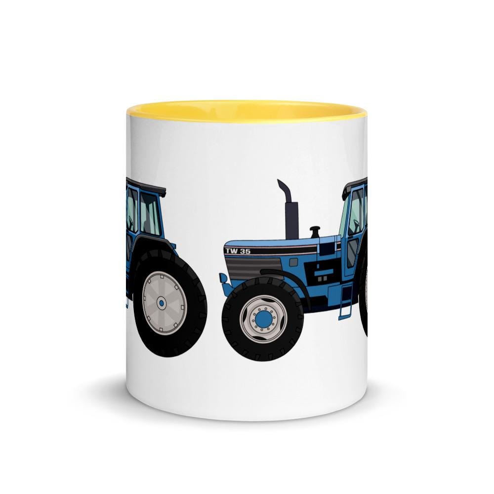 The Farmers Mugs Store Ford TW-35 Mug with Color Inside Quality Farmers Merch