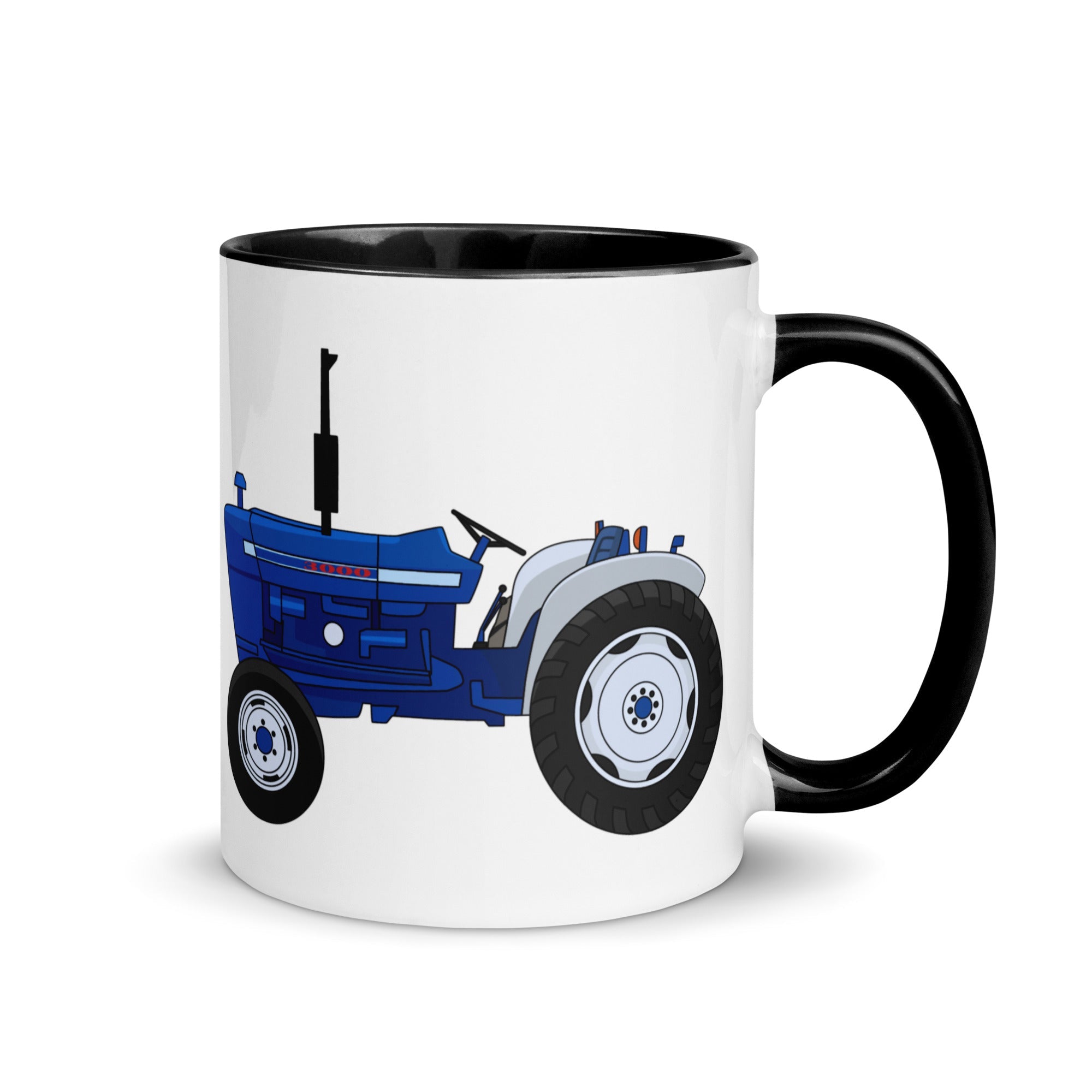 The Farmers Mugs Store Mug Black Ford 3000 Mug with Color Inside Quality Farmers Merch