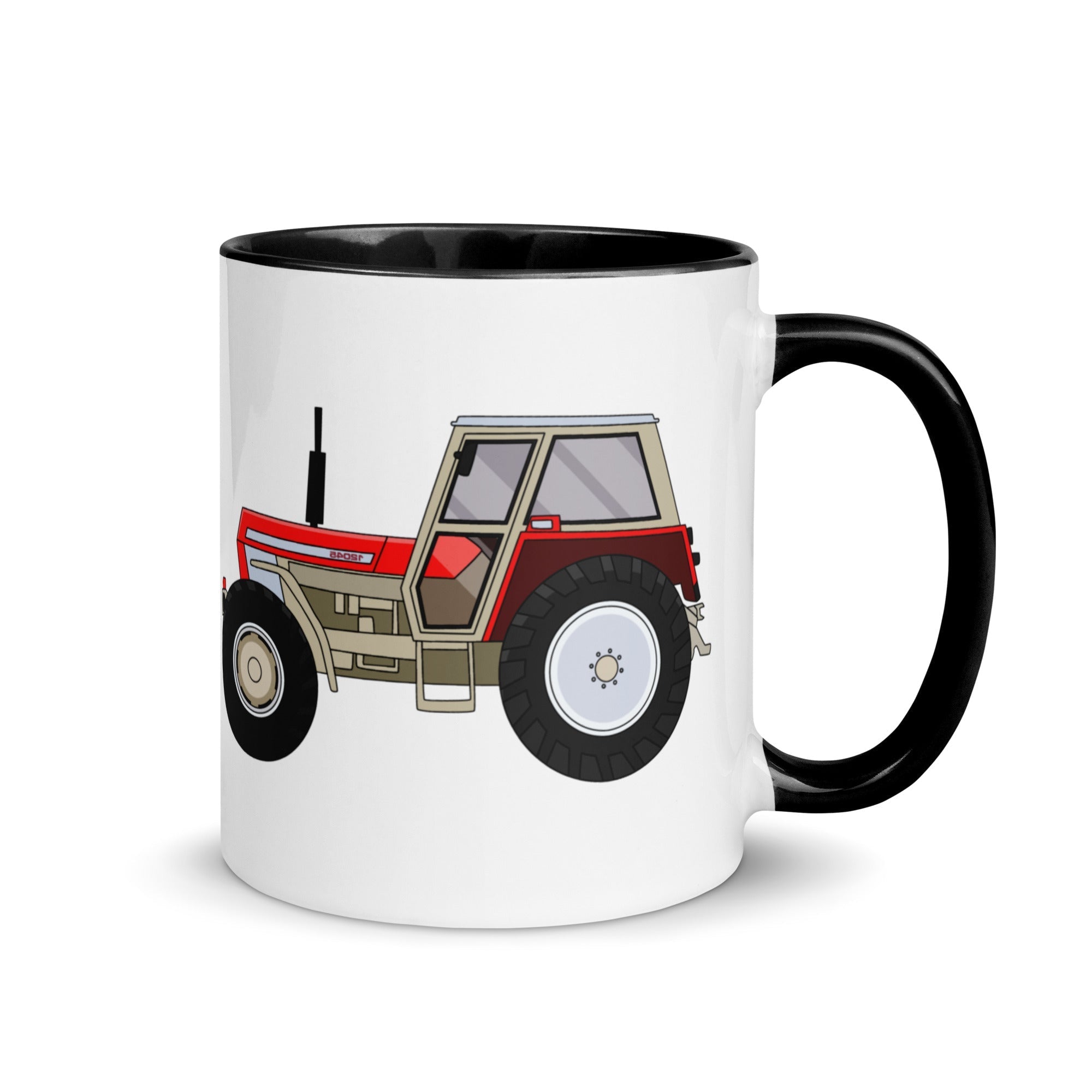 The Farmers Mugs Store Mug Black Zetor 12045 Mug with Color Inside Quality Farmers Merch