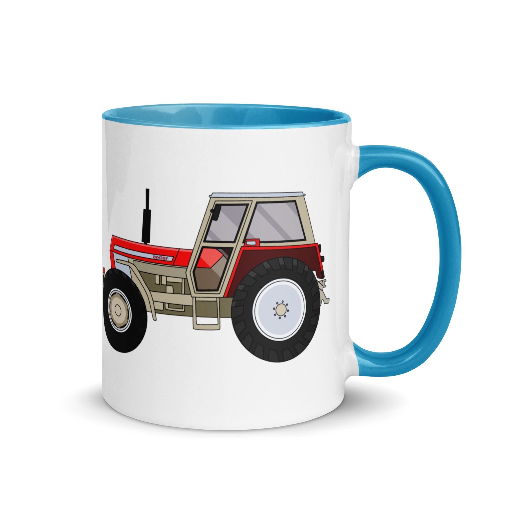 The Farmers Mugs Store Mug Blue Zetor 12045 Mug with Color Inside Quality Farmers Merch