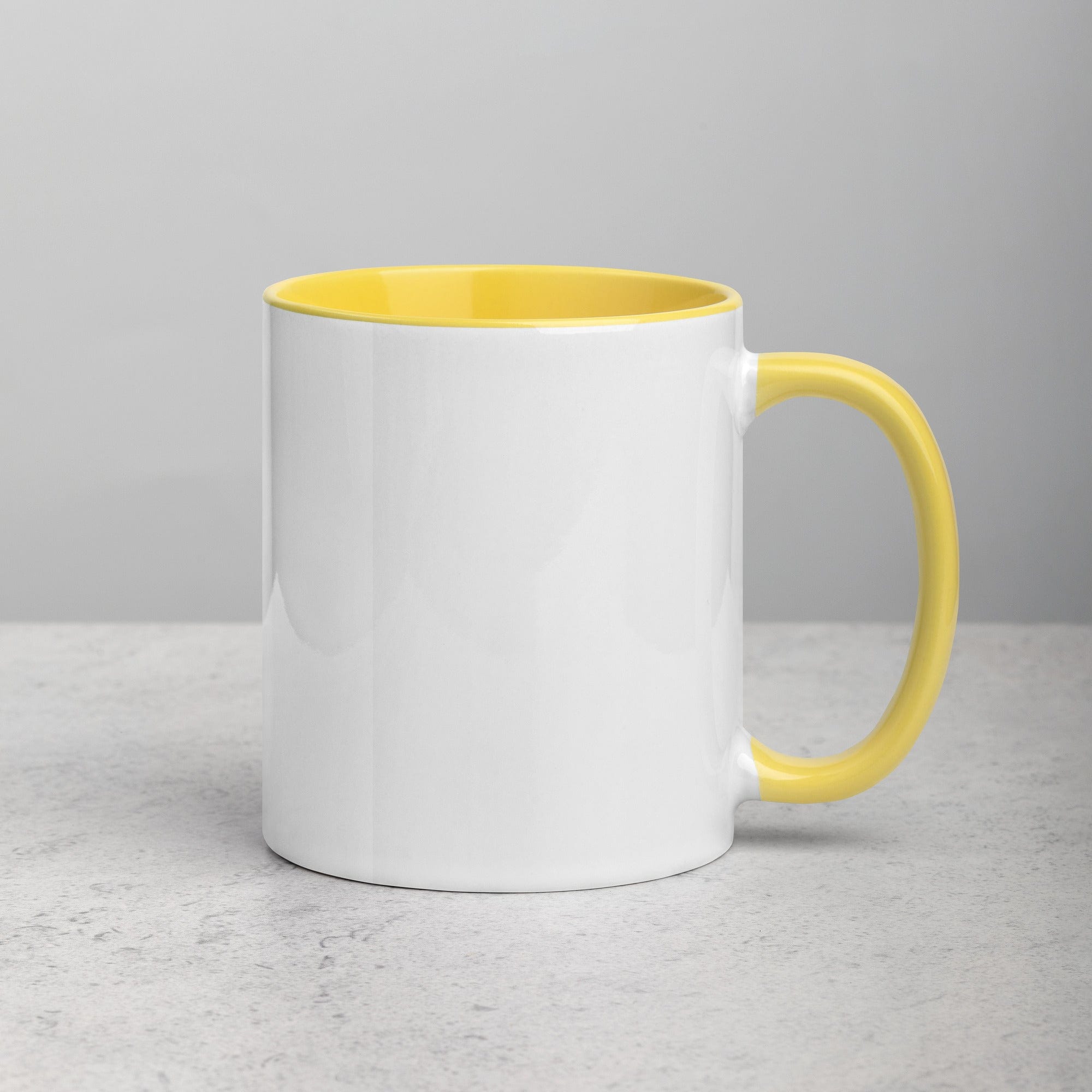 The Farmers Mugs Store Mug with Color Inside Yellow Massey Ferguson 35X Mug with Color Inside Quality Farmers Merch