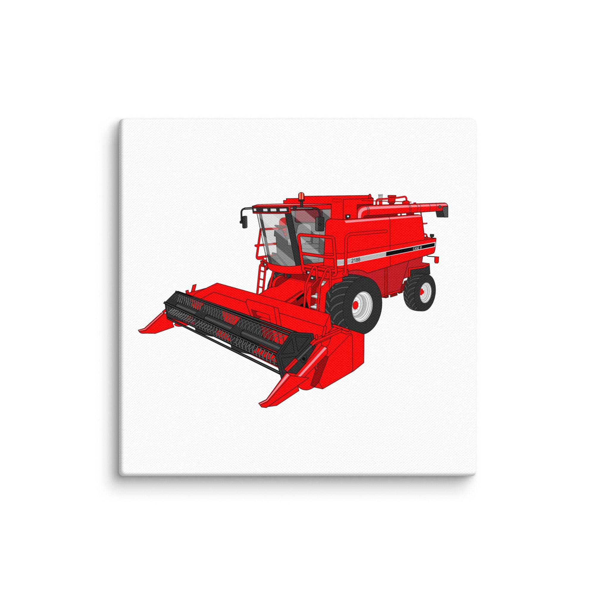 The Tractor Mugs Store 10″×10″ Case IH Axial Flow 2188 Harvester | Canvas Quality Farmers Merch