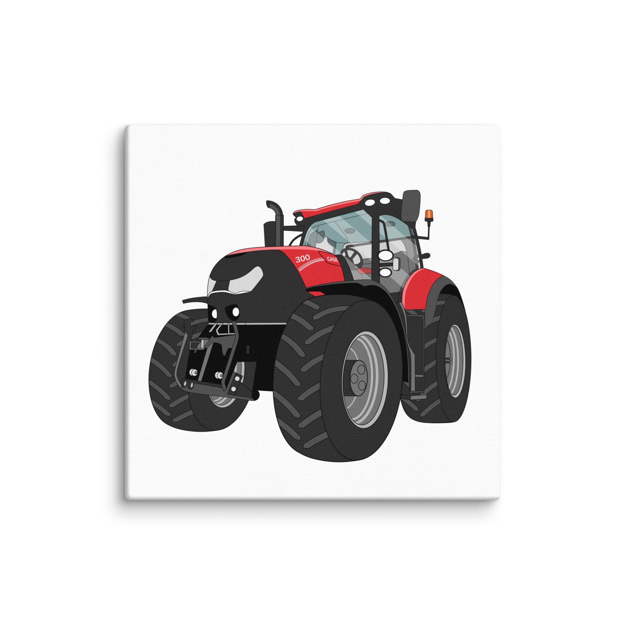 The Tractor Mugs Store 10″×10″ Case IH Optum 300 CVX | Canvas Quality Farmers Merch