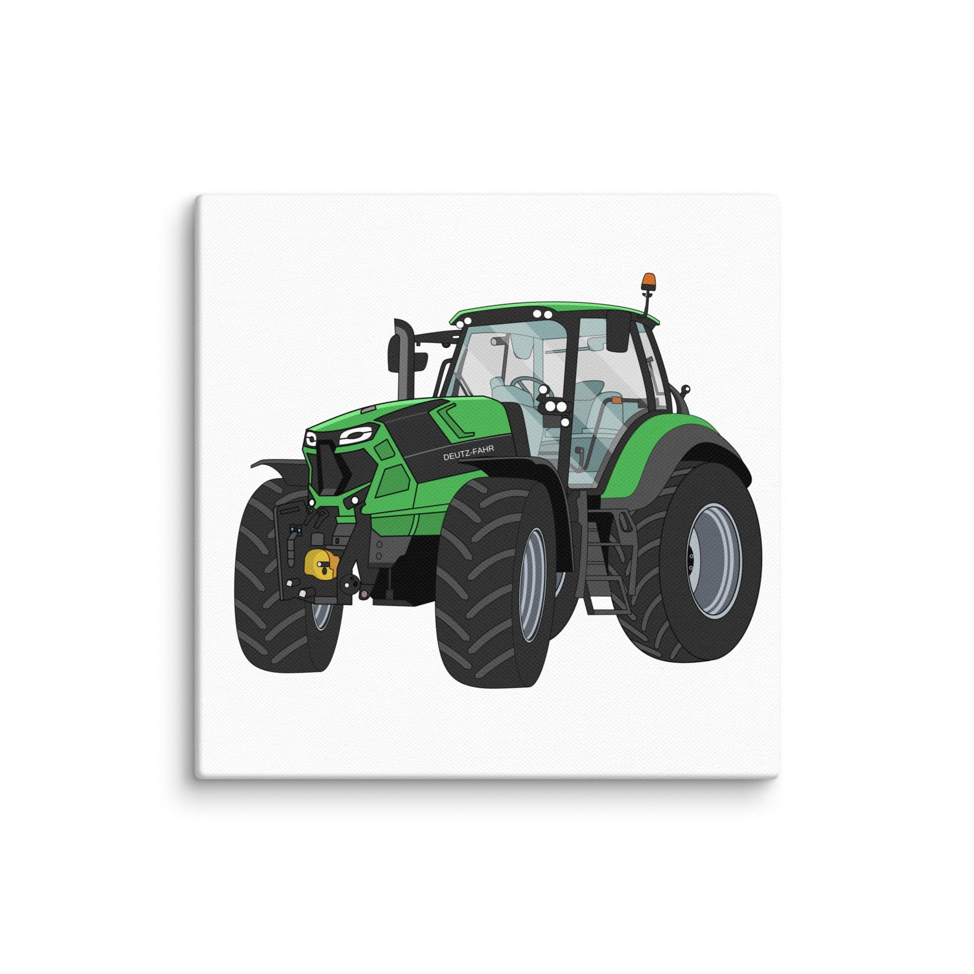 The Tractor Mugs Store 10″×10″ Deutz - Fahr Agrotron 7250 Ttv | Canvas Quality Farmers Merch