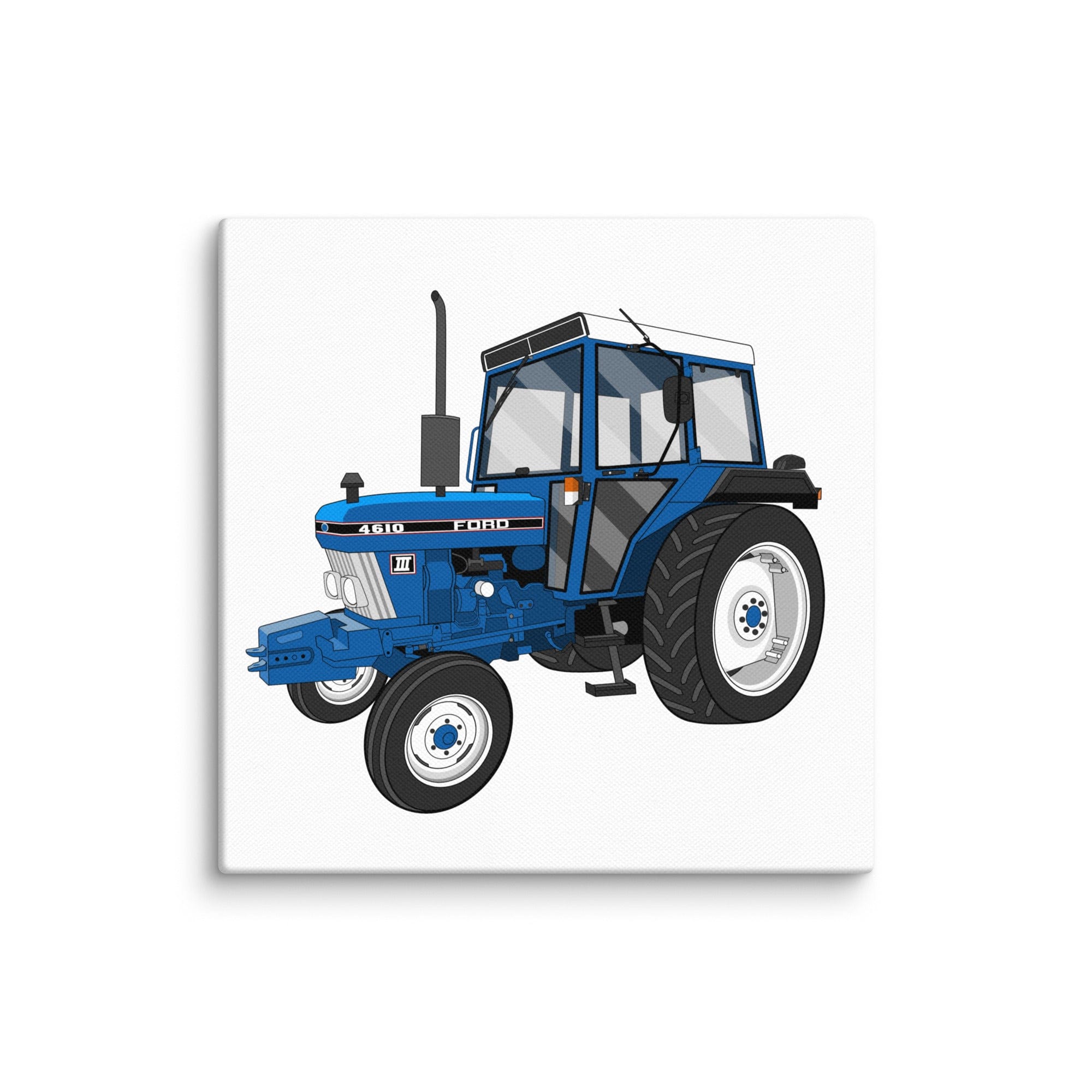 The Tractor Mugs Store 10″×10″ Ford 4610 2WD | Canvas Quality Farmers Merch