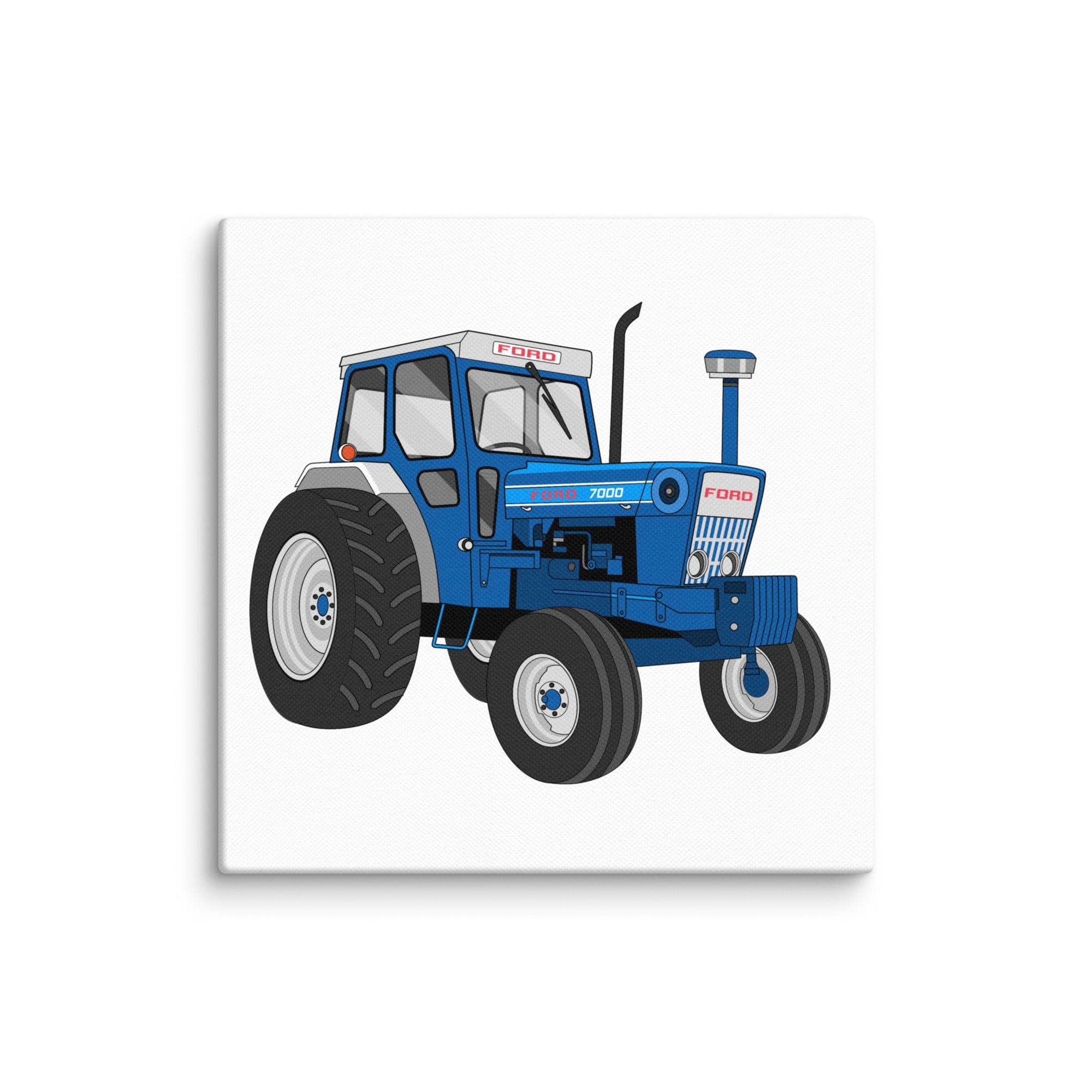 The Tractor Mugs Store 10″×10″ Ford 7000 | Canvas Quality Farmers Merch