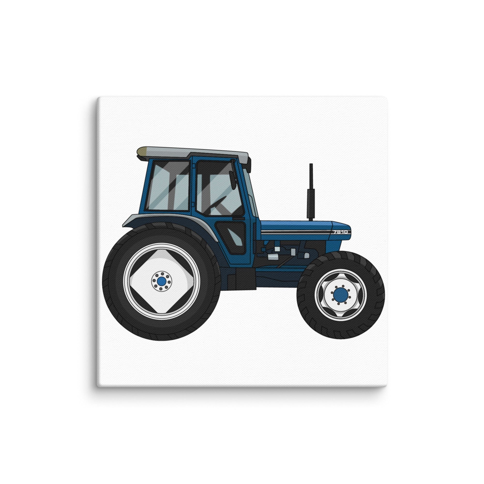 The Tractor Mugs Store 10″×10″ Ford 7810 | Canvas Quality Farmers Merch