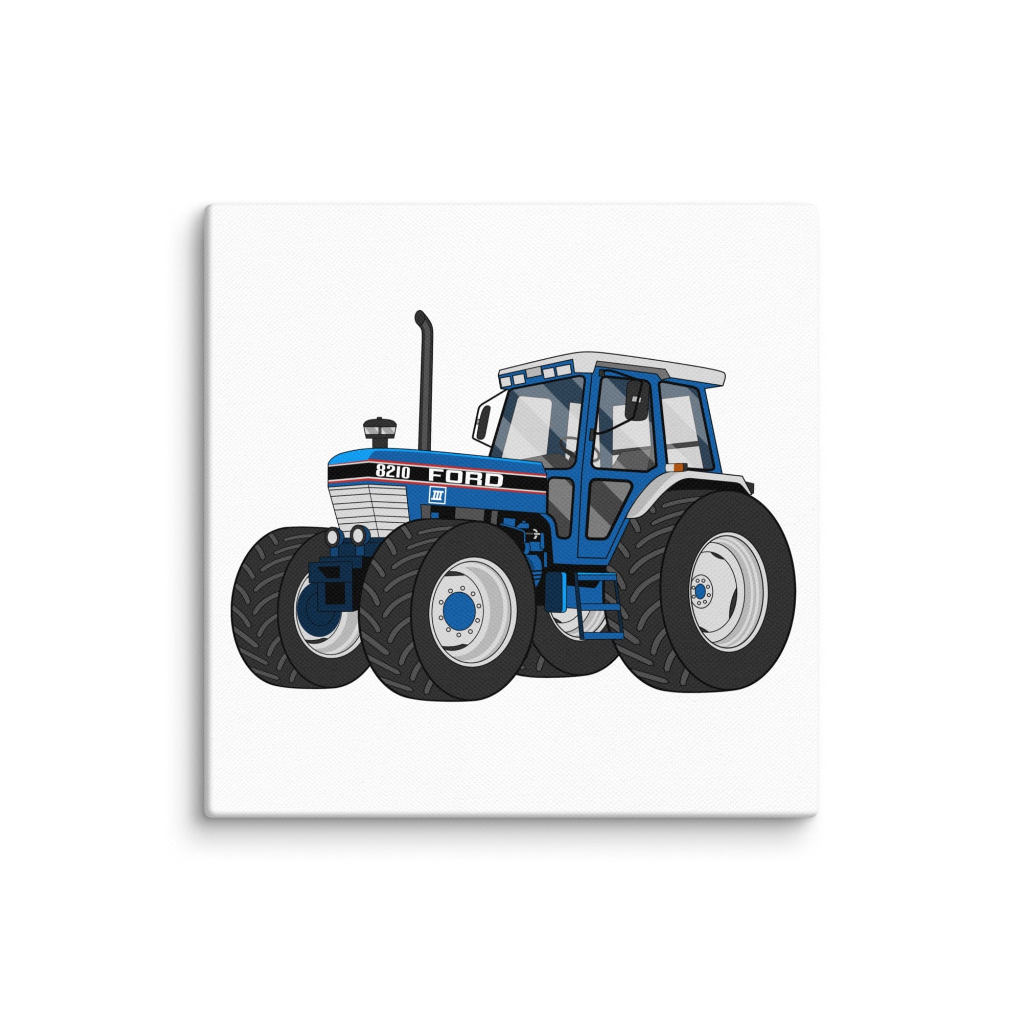 The Tractor Mugs Store 10″×10″ Ford 8210 4WD | Canvas Quality Farmers Merch