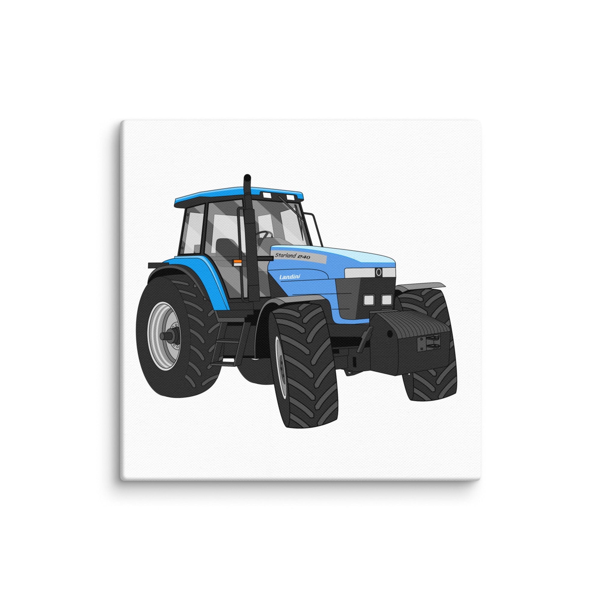 The Tractor Mugs Store 10″×10″ Landini Starland 240 | Canvas Quality Farmers Merch