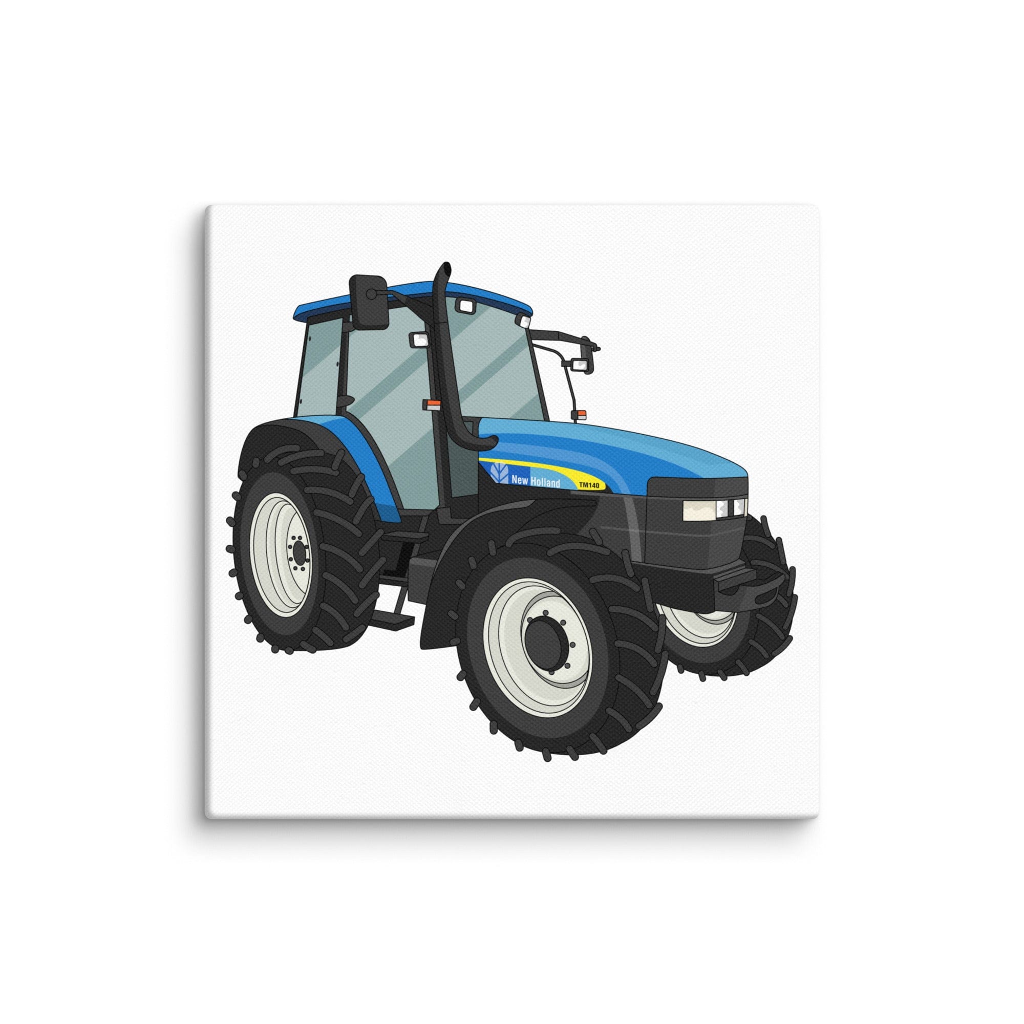The Tractor Mugs Store 10″×10″ New Holland TM 140 | Canvas Quality Farmers Merch