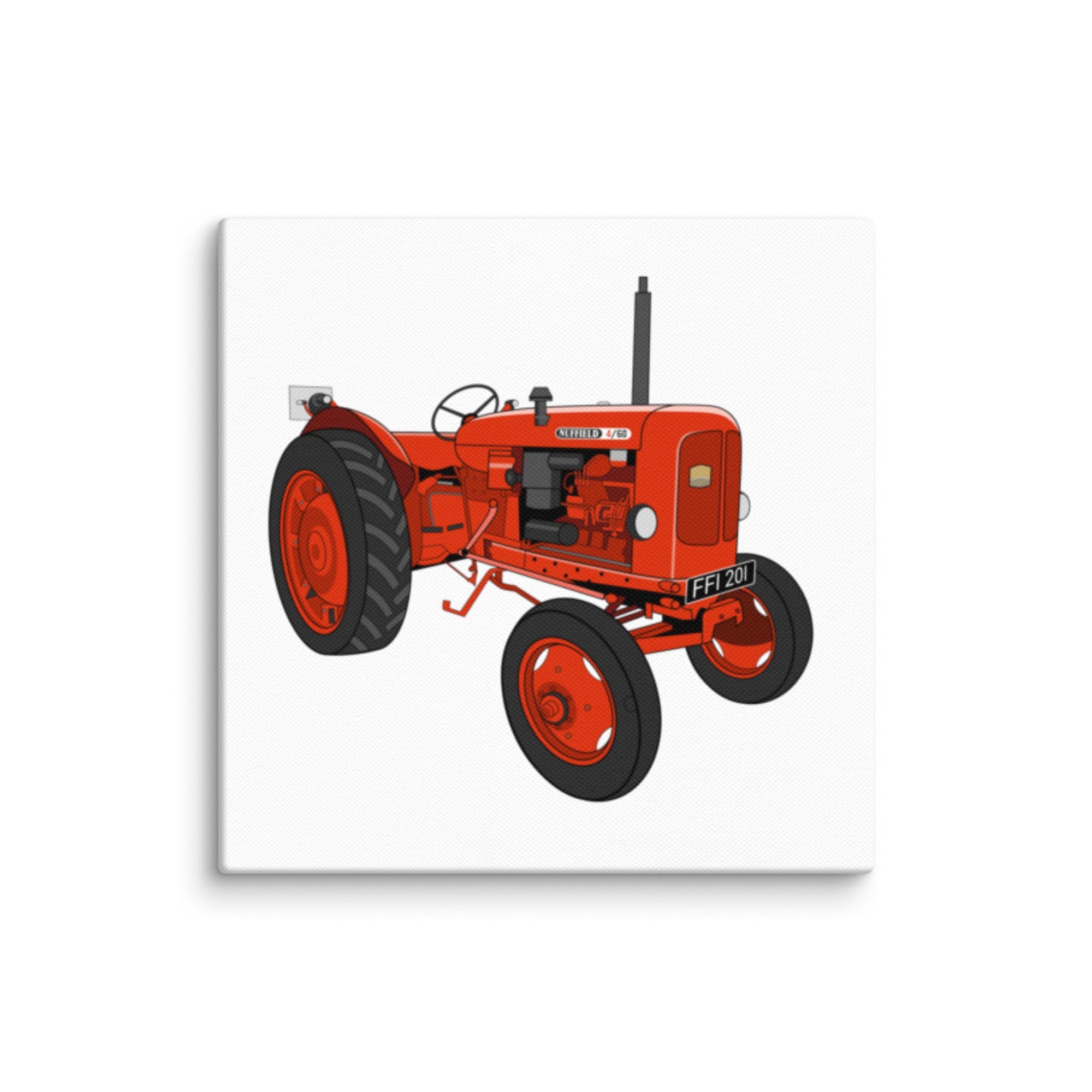 The Tractor Mugs Store 10″×10″ Nuffield 4_60 | Canvas Quality Farmers Merch