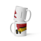 The Tractor Mugs Store 11 oz New Holland 274 Square Baler | White Glossy Mug Quality Farmers Merch