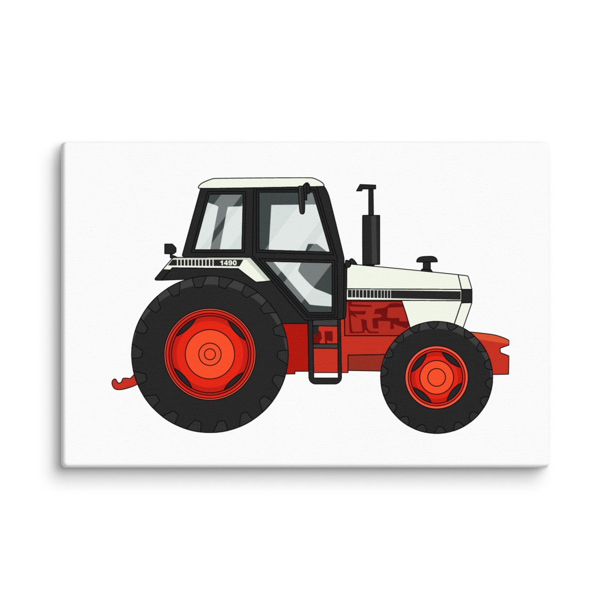 The Tractor Mugs Store 12″×18″ David Brown 1490 4WD | Canvas Quality Farmers Merch