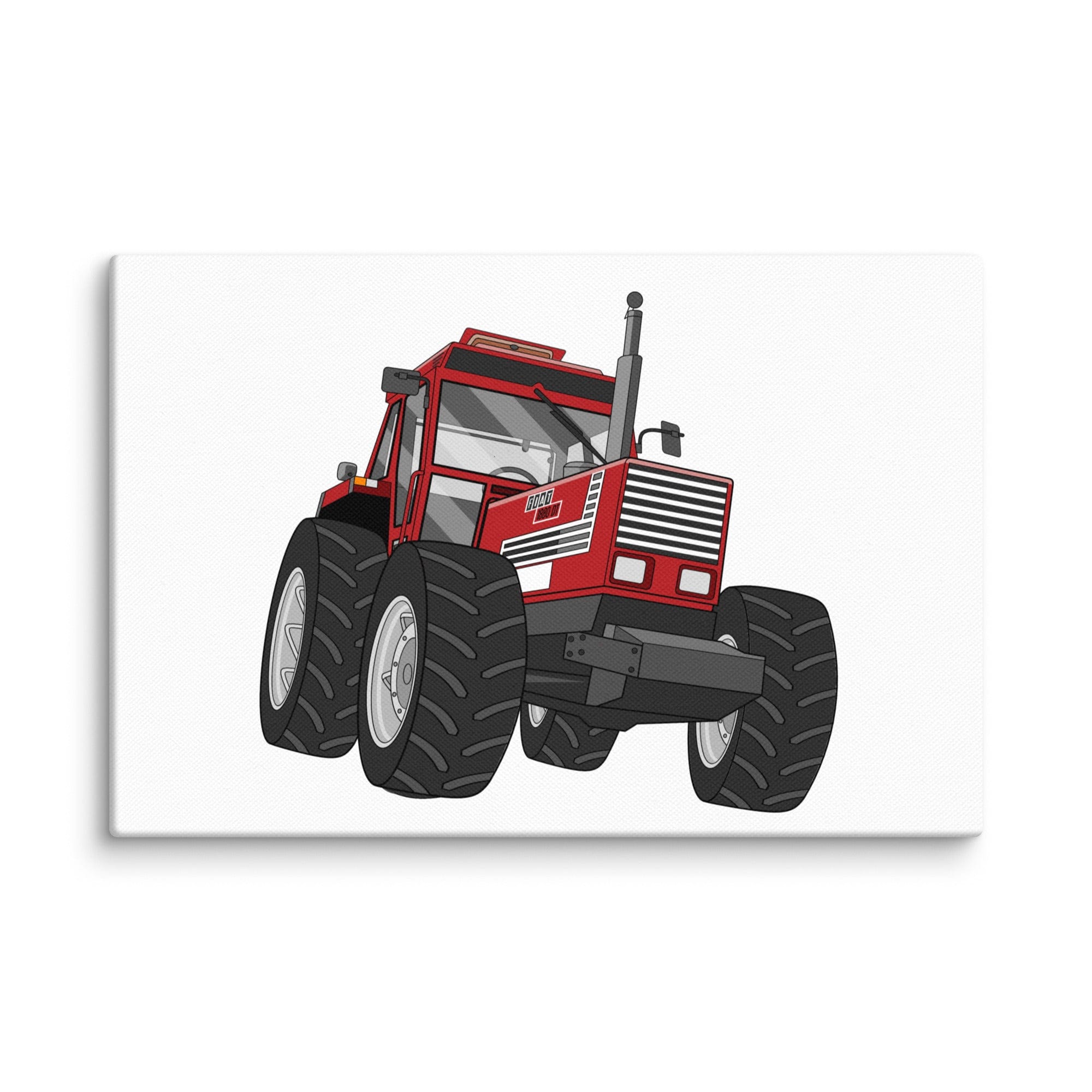 The Tractor Mugs Store 12″×18″ FIAT 1880 4WD | Canvas Quality Farmers Merch
