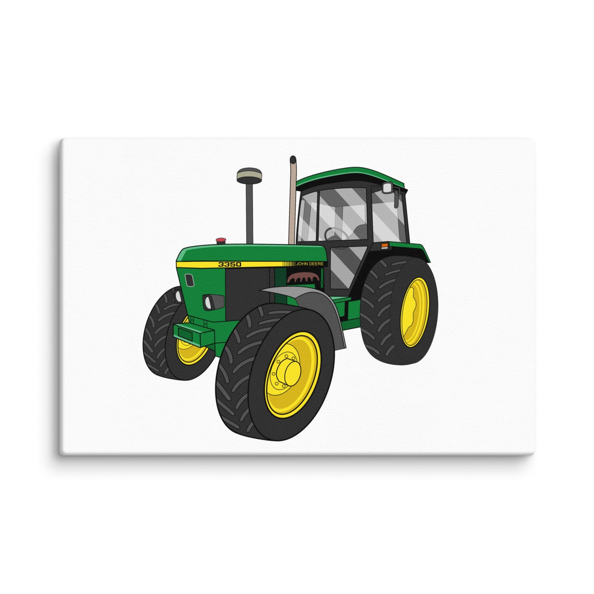 The Tractor Mugs Store 12″×18″ John Deere 3350 4WD | Canvas Quality Farmers Merch