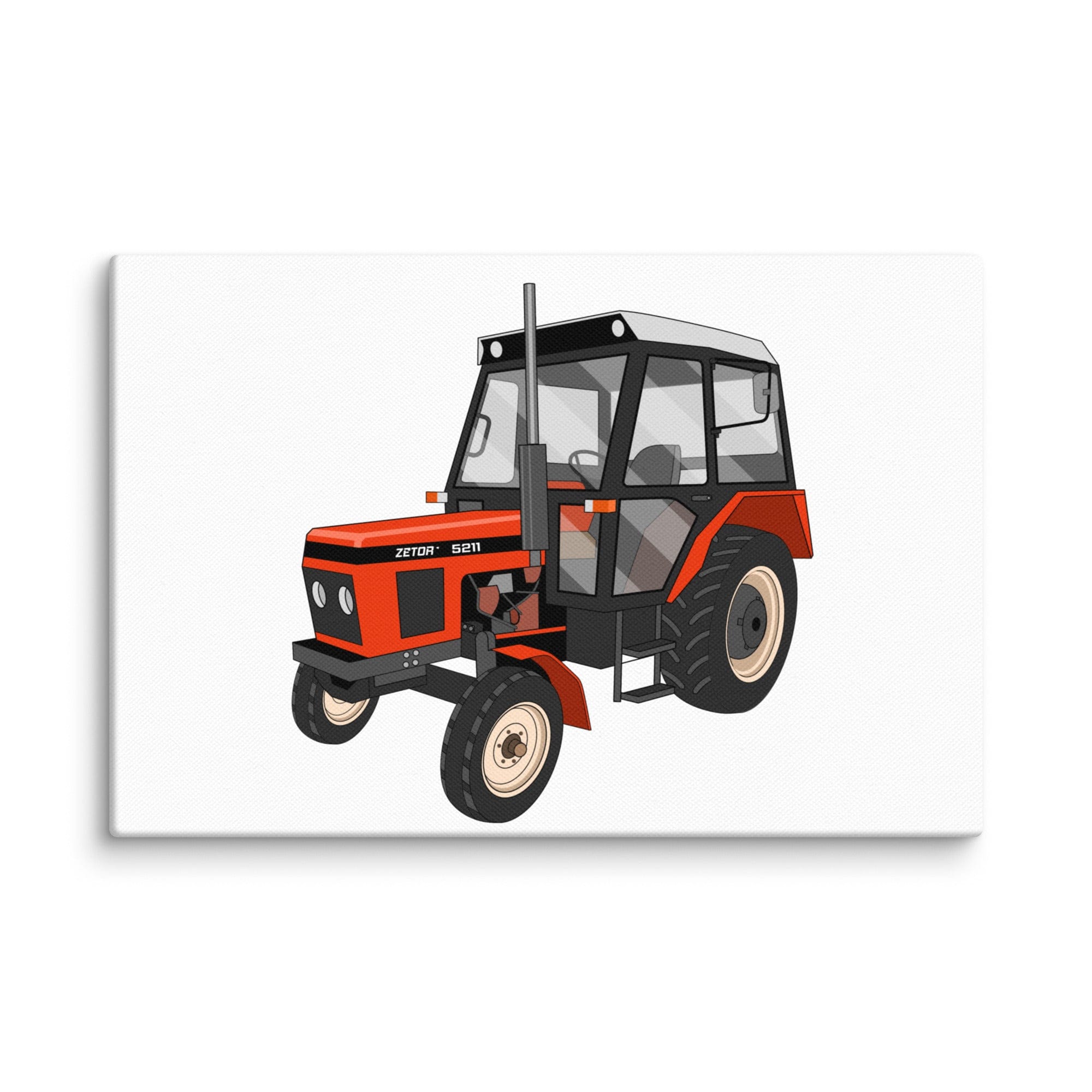 The Tractor Mugs Store 12″×18″ Zetor 5211 | Canvas Quality Farmers Merch