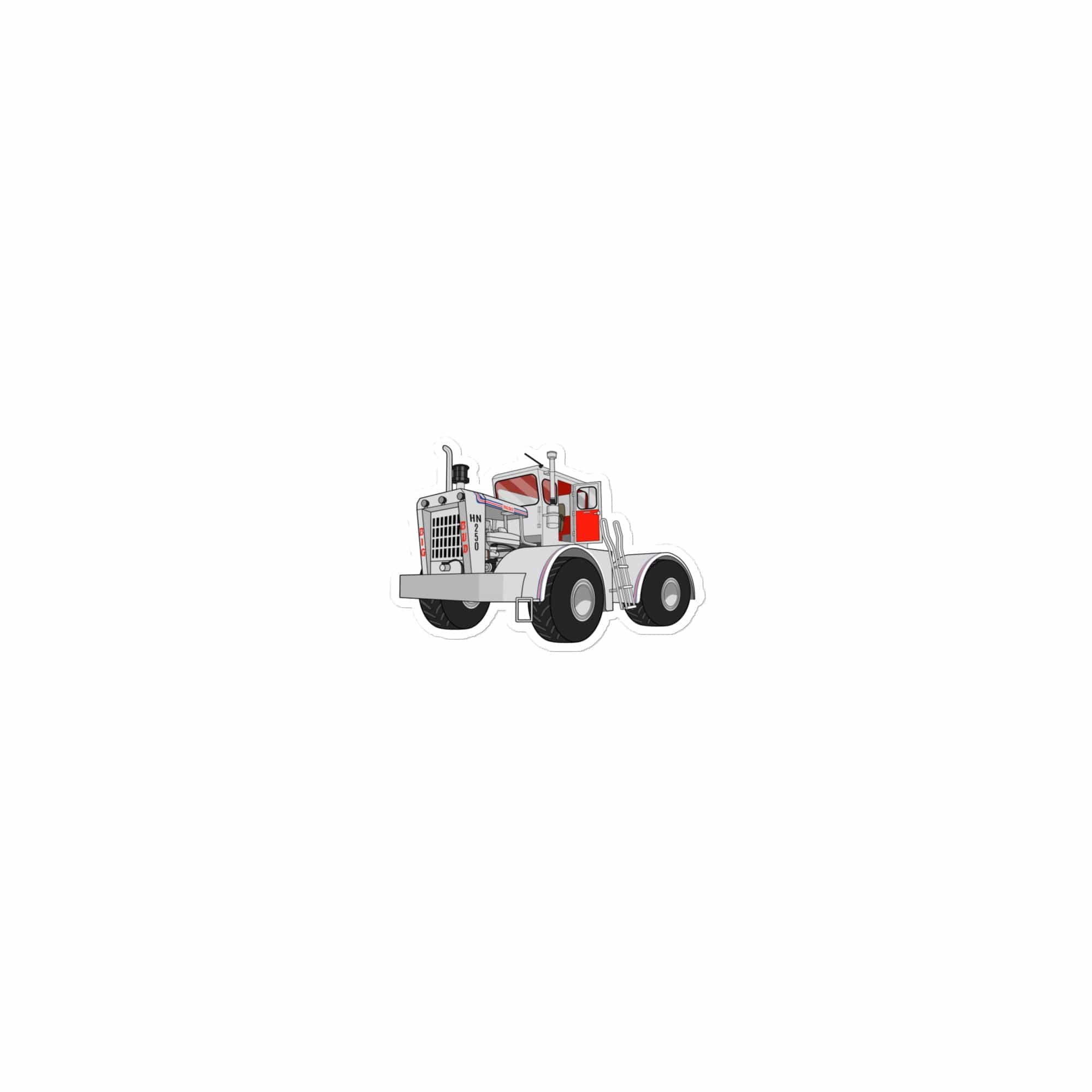 The Tractor Mugs Store 15″×3.75″ Big Bud Tractor | Bubble-free stickers Quality Farmers Merch