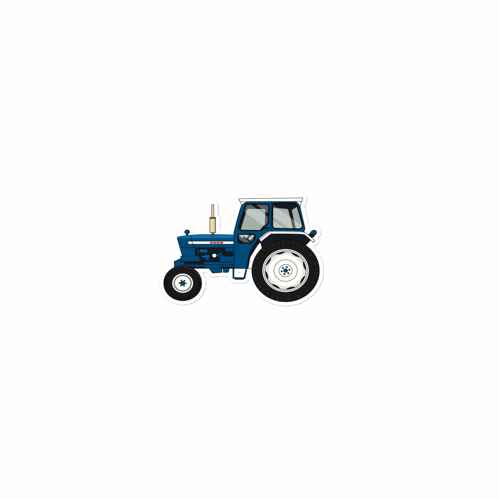 The Tractor Mugs Store 15″×3.75″ Ford 4000 | Bubble-free stickers Quality Farmers Merch