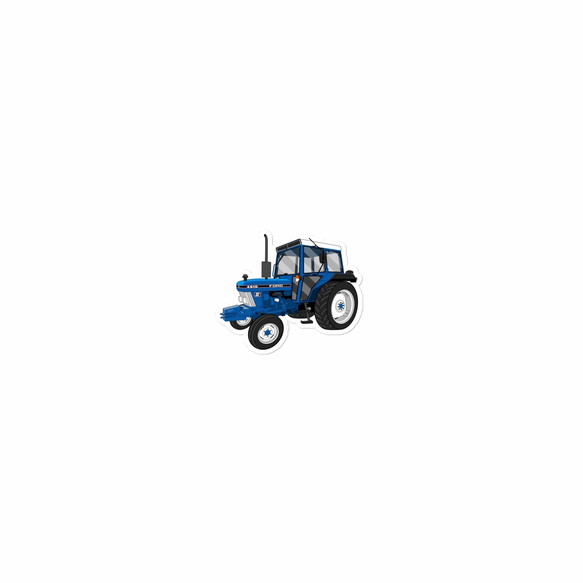 The Tractor Mugs Store 15″×3.75″ Ford 4610 2WD | Bubble-free stickers Quality Farmers Merch