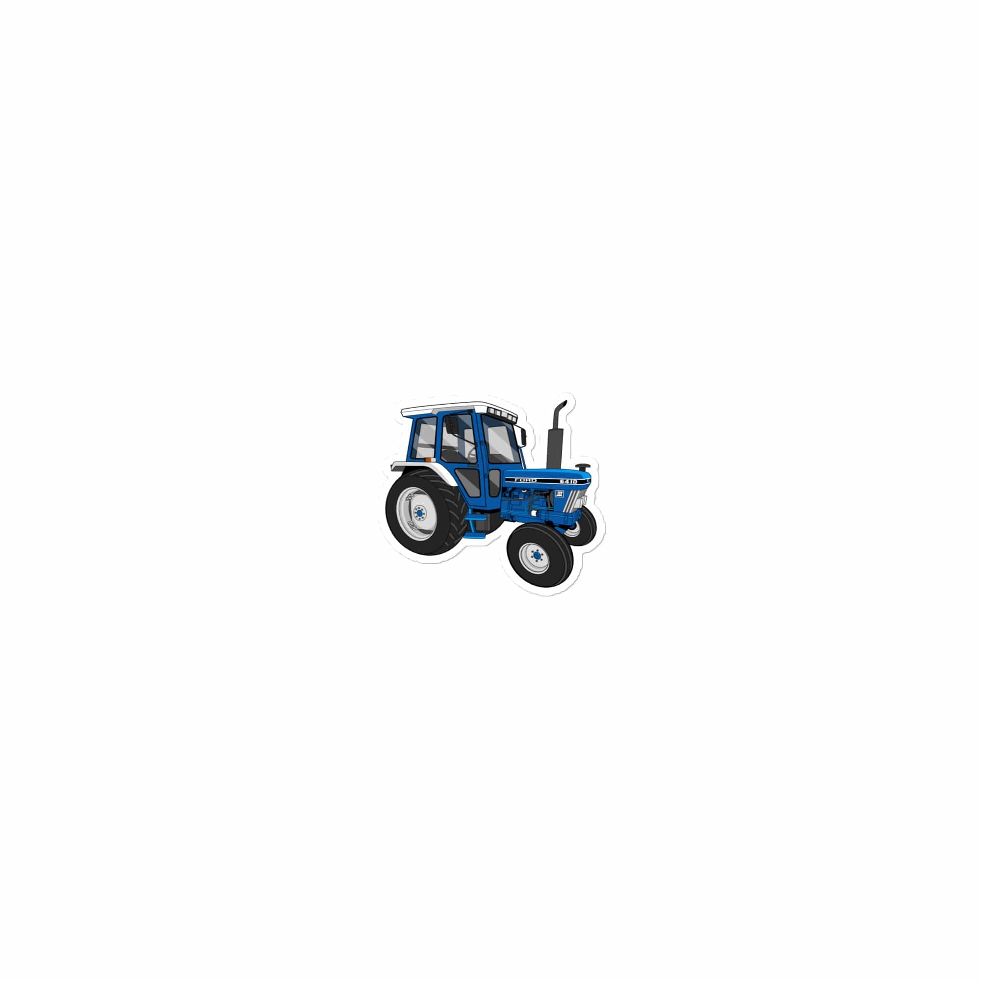 The Tractor Mugs Store 15″×3.75″ Ford 6410 2WD | Bubble-free stickers Quality Farmers Merch