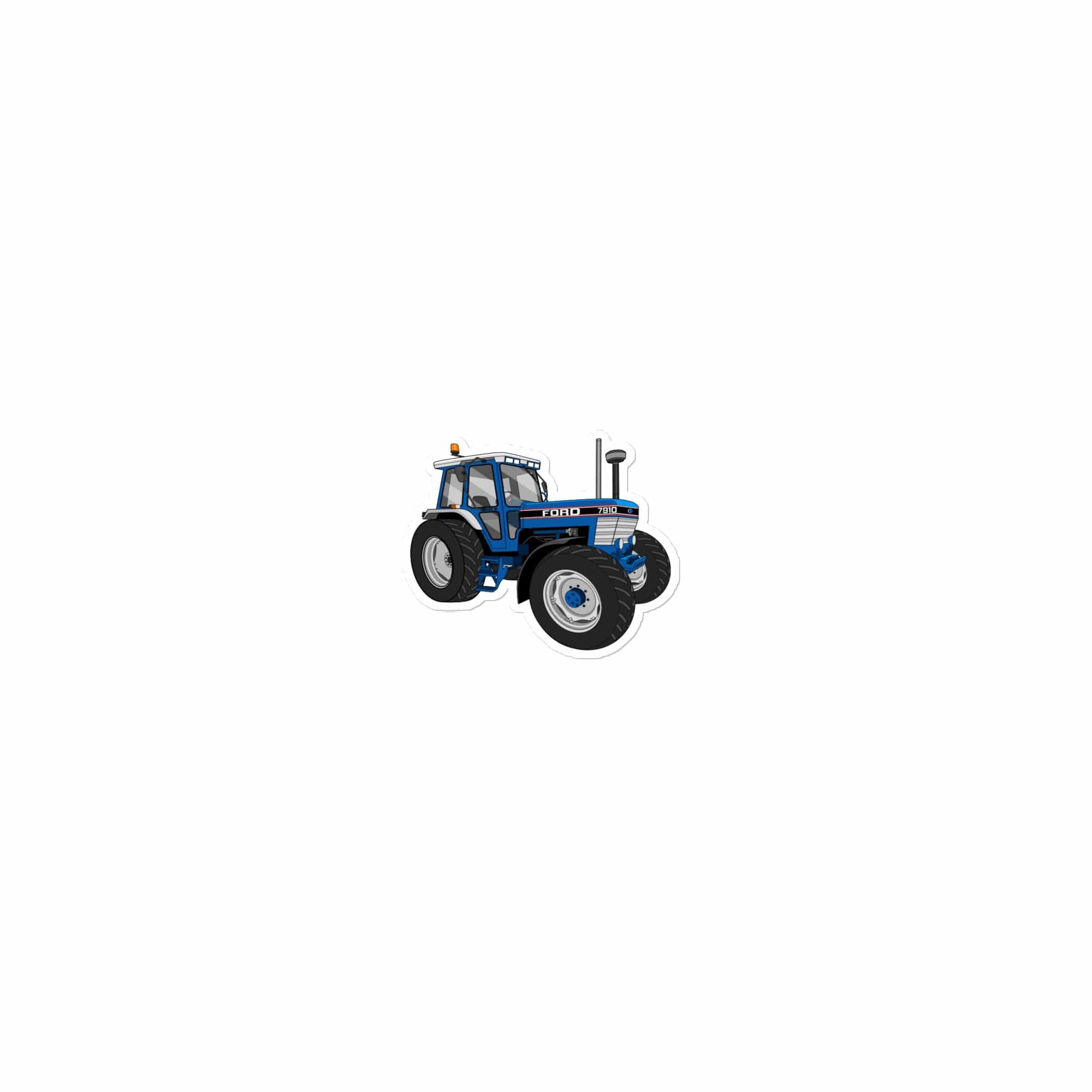 The Tractor Mugs Store 15″×3.75″ Ford 7910 | Bubble-free stickers Quality Farmers Merch