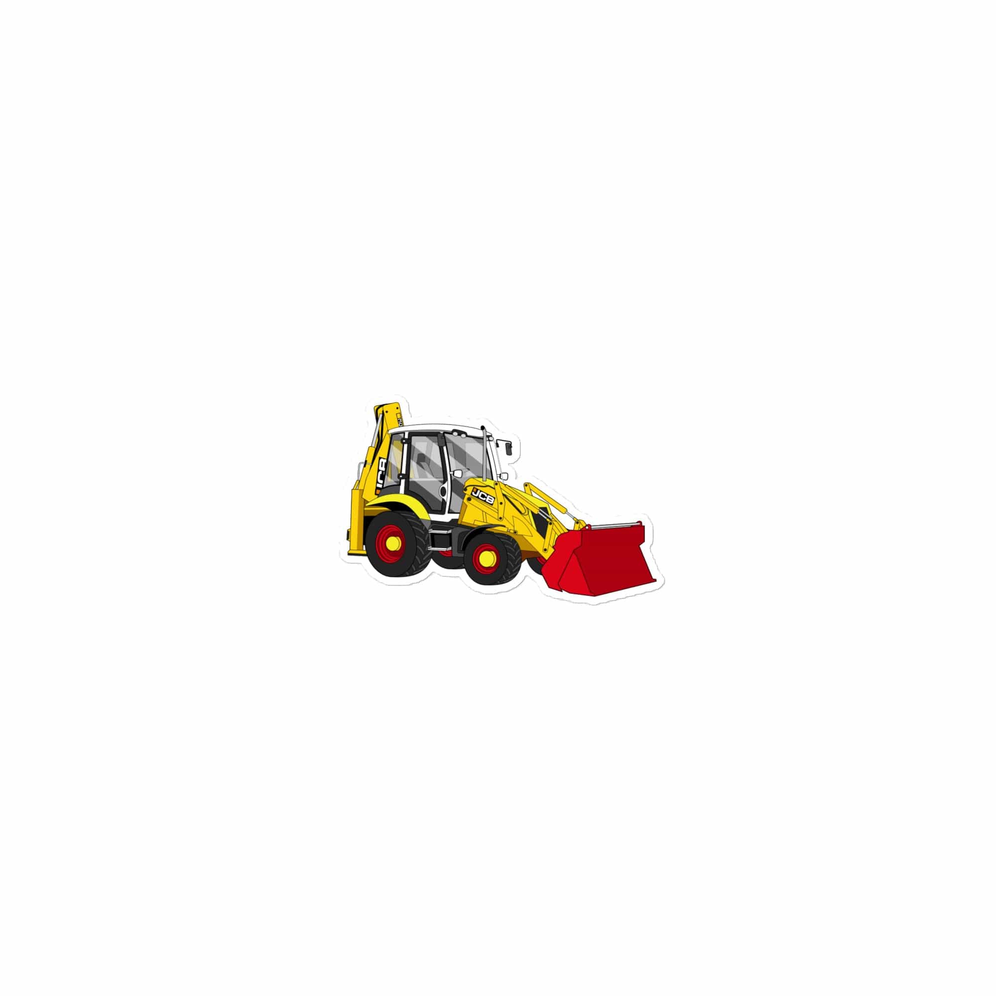 The Tractor Mugs Store 15″×3.75″ JCB 3CX 70th Anniversary Edition | Bubble-free stickers Quality Farmers Merch