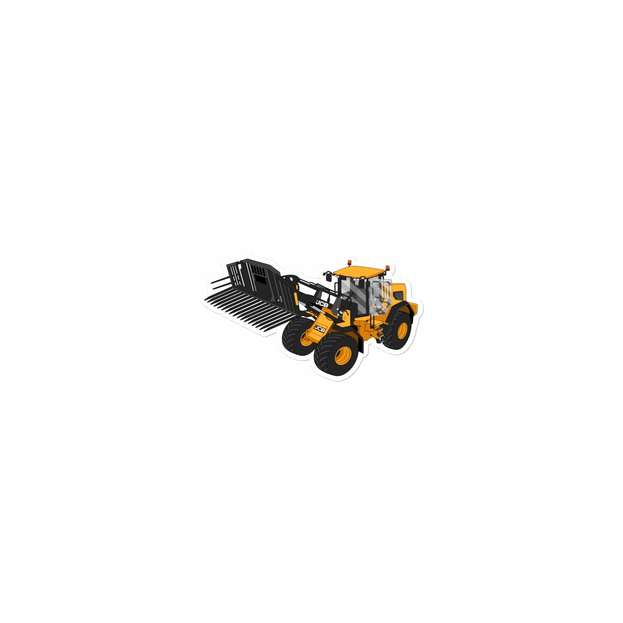 The Tractor Mugs Store 15″×3.75″ JCB 435 S Farm Master | Bubble-free stickers Quality Farmers Merch