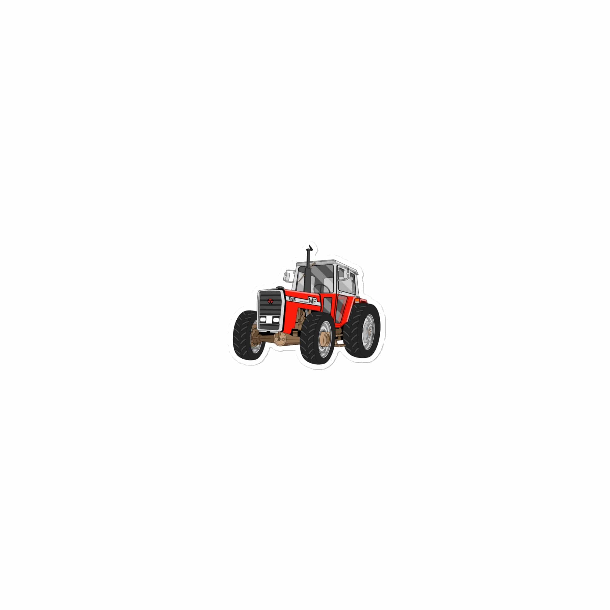 The Tractor Mugs Store 15″×3.75″ Massey 595 | Bubble-free stickers Quality Farmers Merch