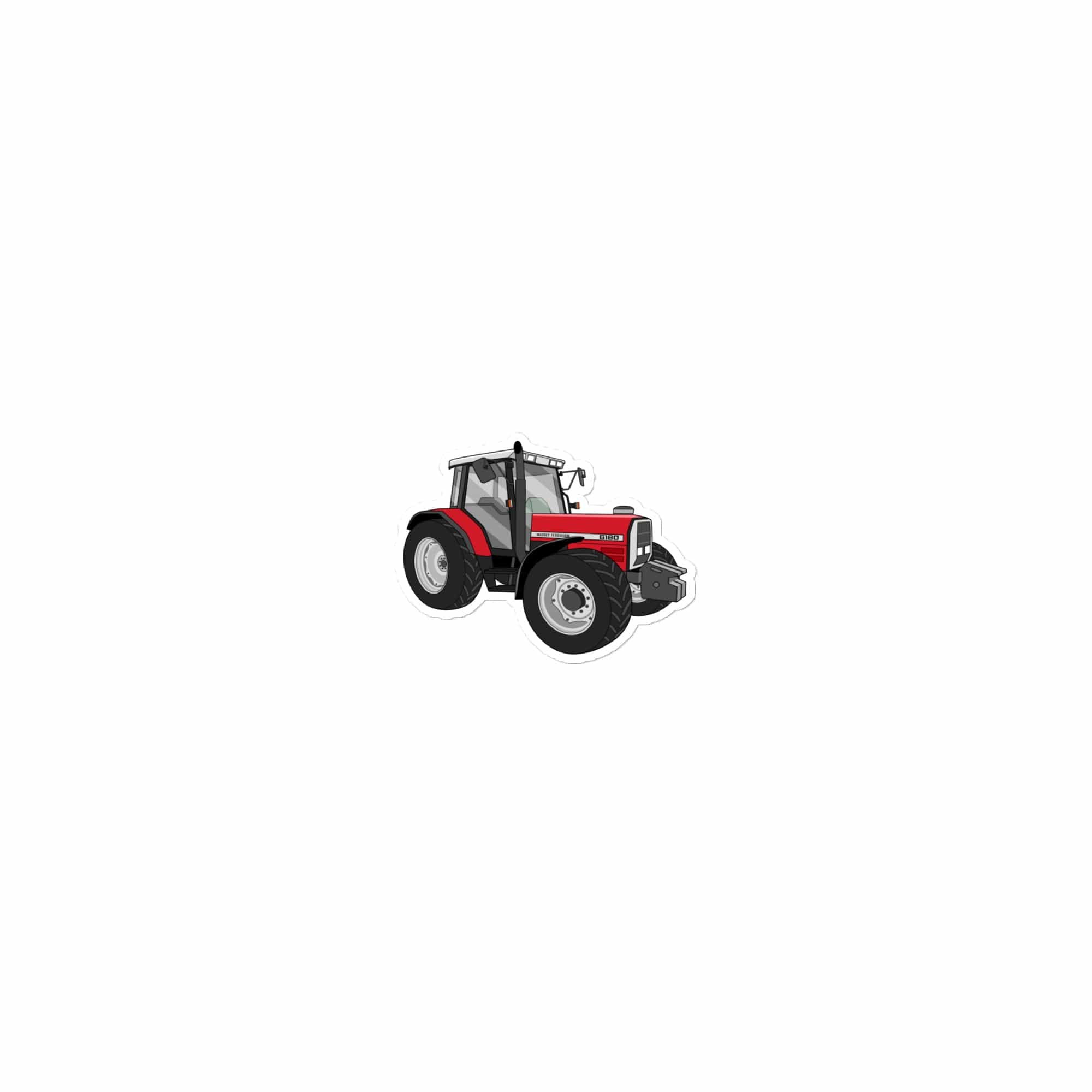 The Tractor Mugs Store 15″×3.75″ Massey Ferguson 6180 | Bubble-free stickers Quality Farmers Merch