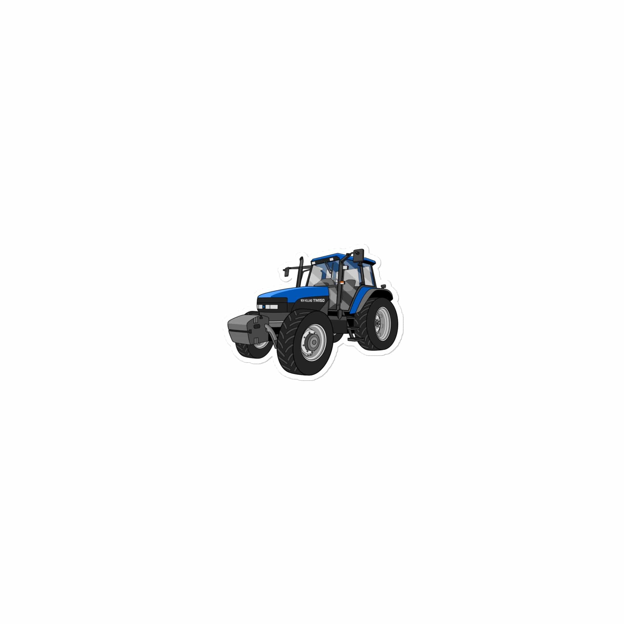 The Tractor Mugs Store 15″×3.75″ New Holland TM 150 Super Steer | Bubble-free stickers Quality Farmers Merch