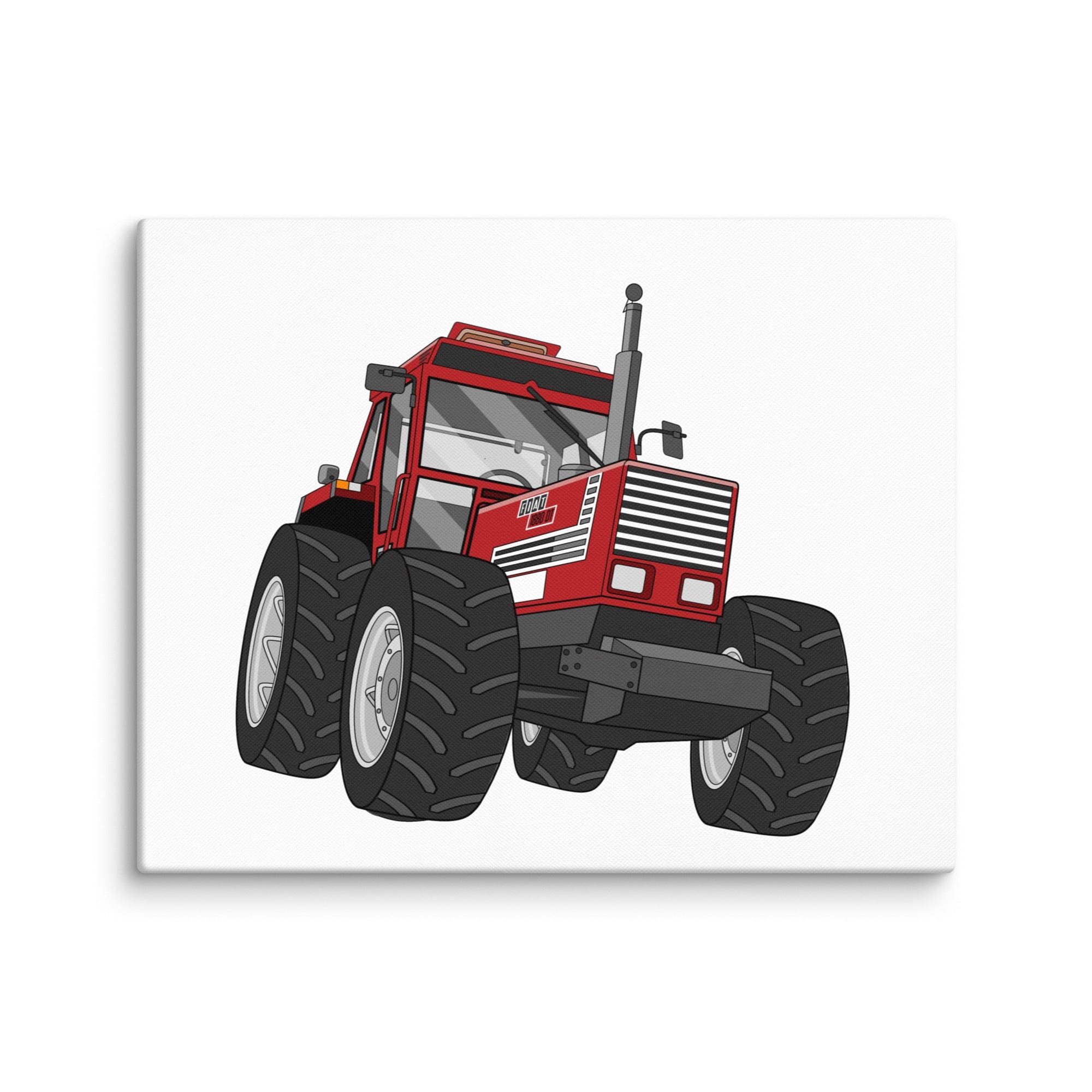 The Tractor Mugs Store 16″×20″ FIAT 1880 4WD | Canvas Quality Farmers Merch