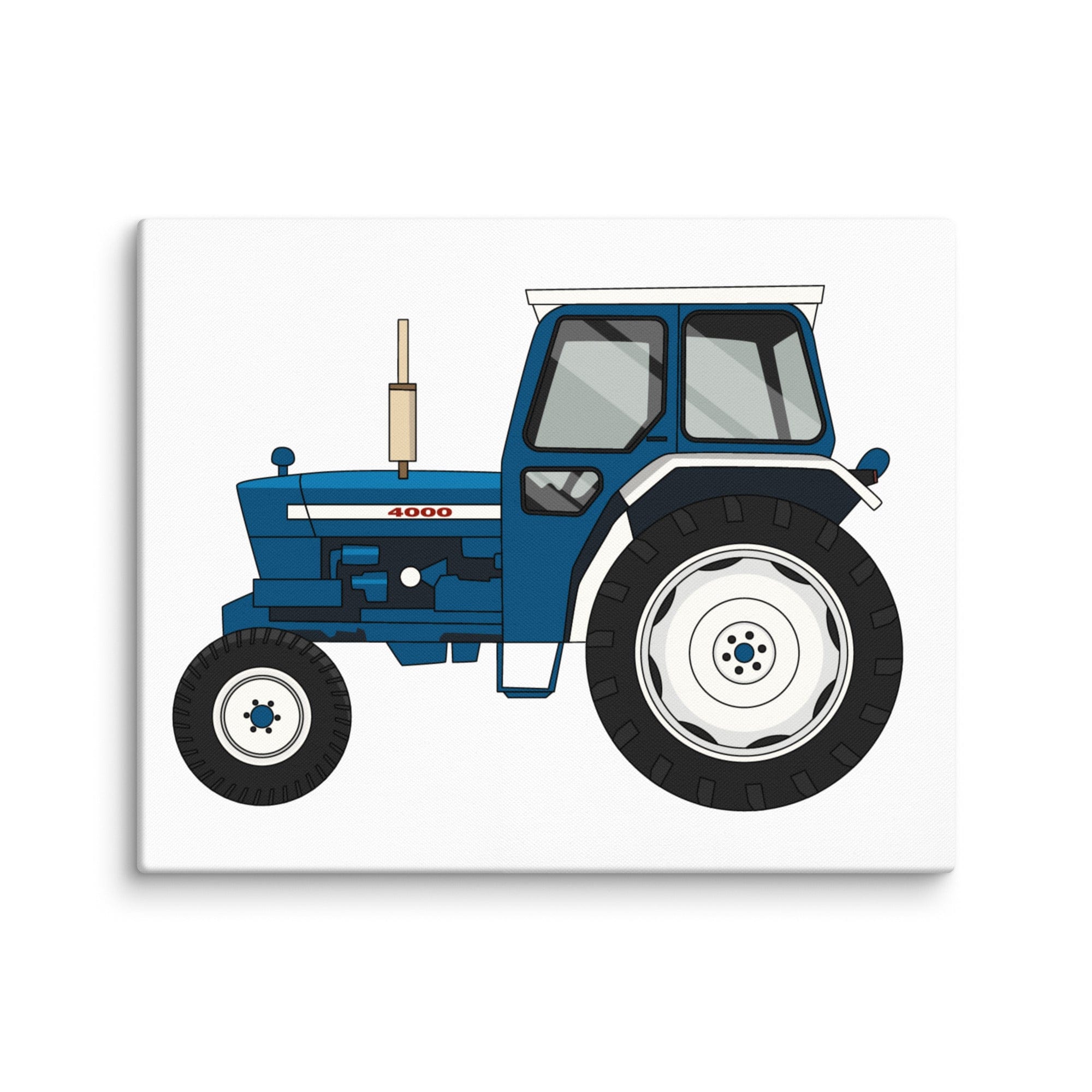 The Tractor Mugs Store 16″×20″ Ford 4000 | Canvas Quality Farmers Merch
