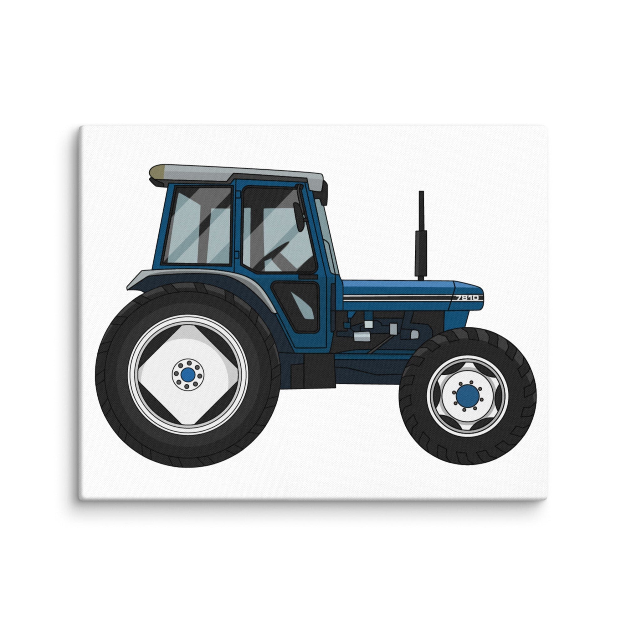 The Tractor Mugs Store 16″×20″ Ford 7810 | Canvas Quality Farmers Merch