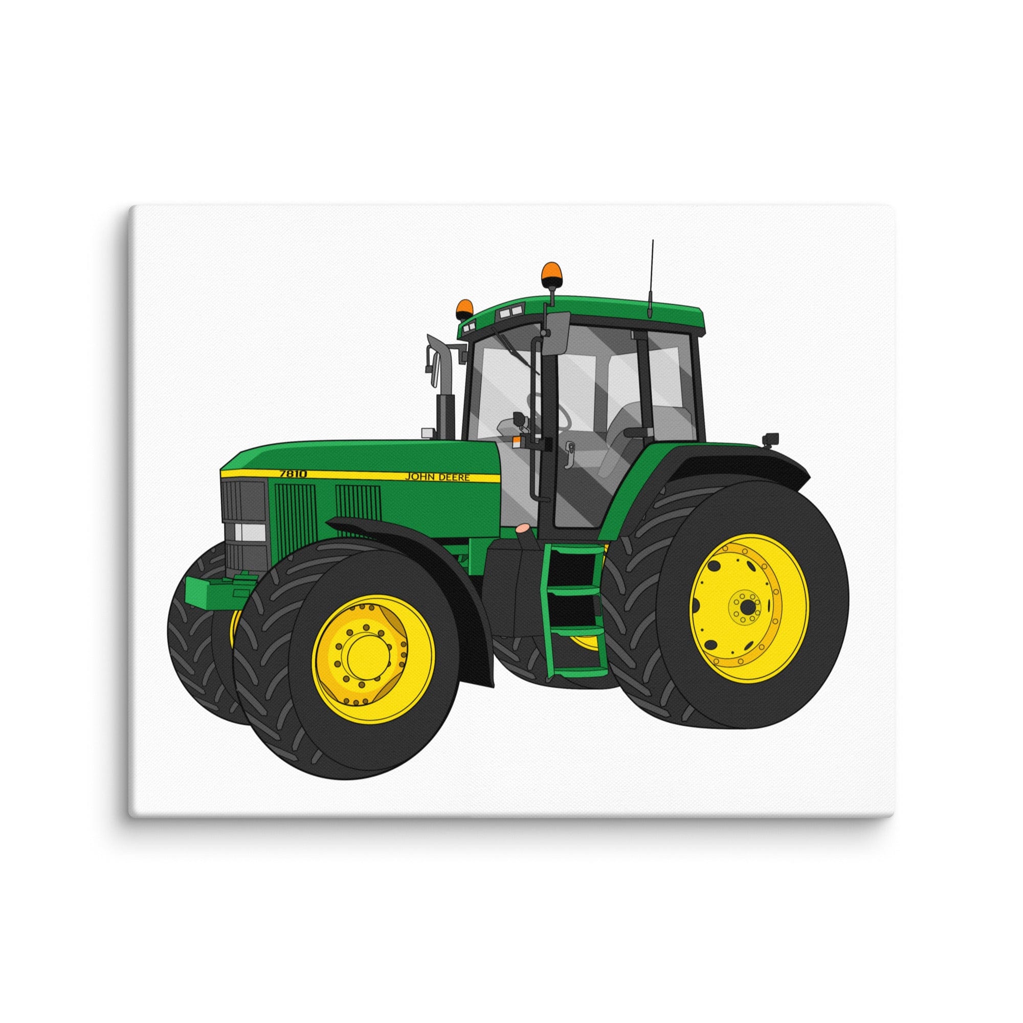 The Tractor Mugs Store 16″×20″ John Deere 7810 | Canvas Quality Farmers Merch