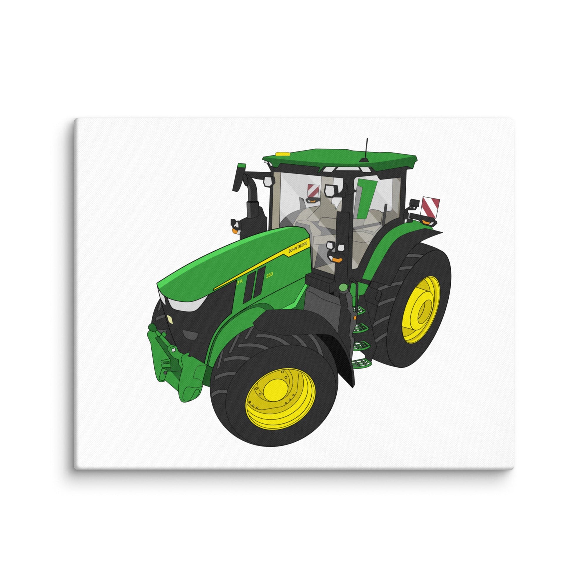 The Tractor Mugs Store 16″×20″ John Deere 7R 350 auto powr | Canvas Quality Farmers Merch