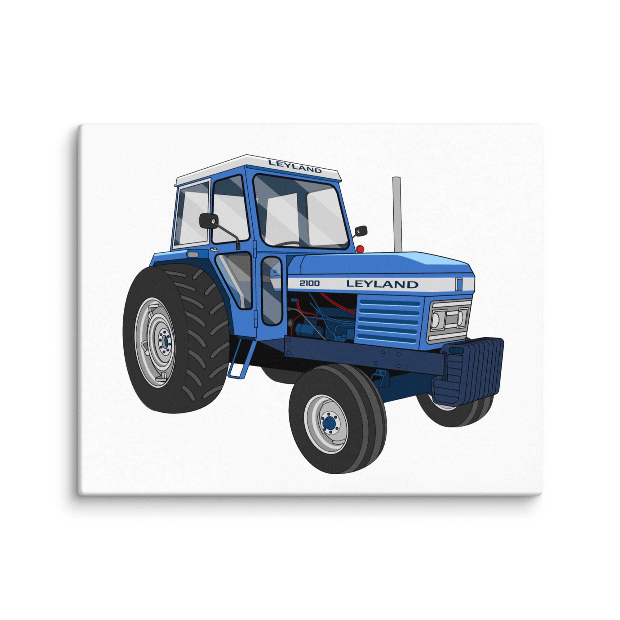 The Tractor Mugs Store 16″×20″ Leyland 2100 | Canvas Quality Farmers Merch