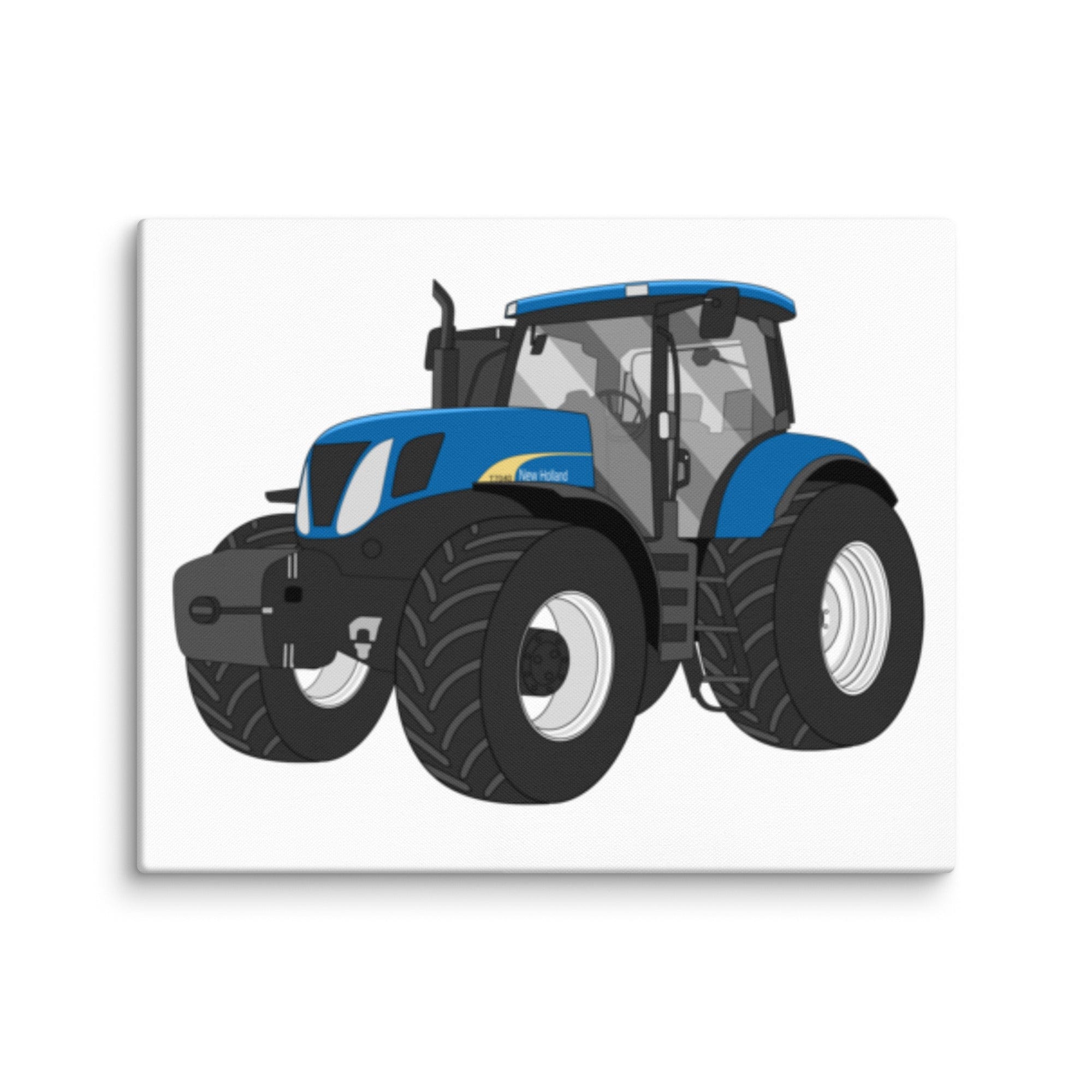 The Tractor Mugs Store 16″×20″ New Holland The 7040-1 | Canvas Quality Farmers Merch