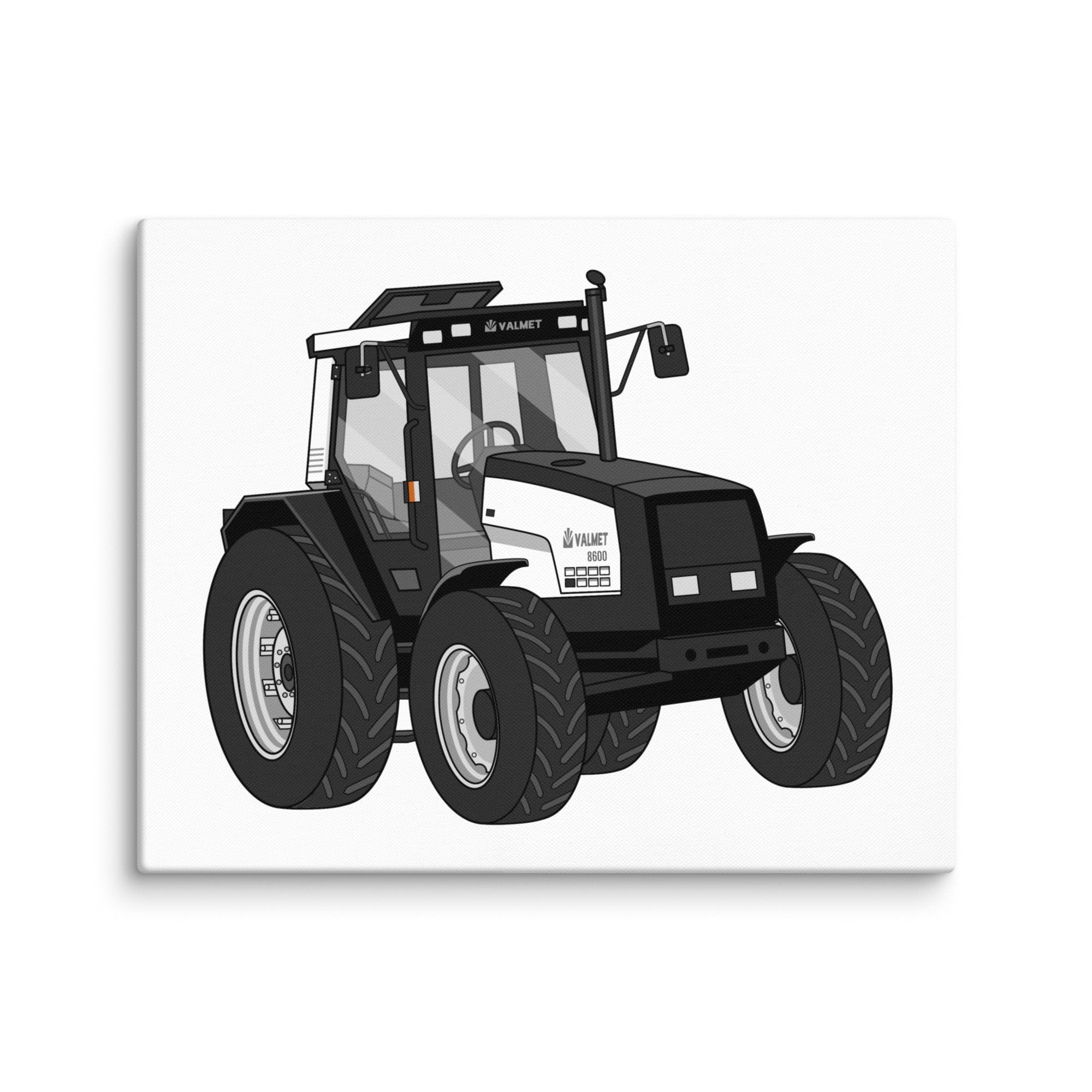 The Tractor Mugs Store 16″×20″ Valmet Mega 8600 | Canvas Quality Farmers Merch