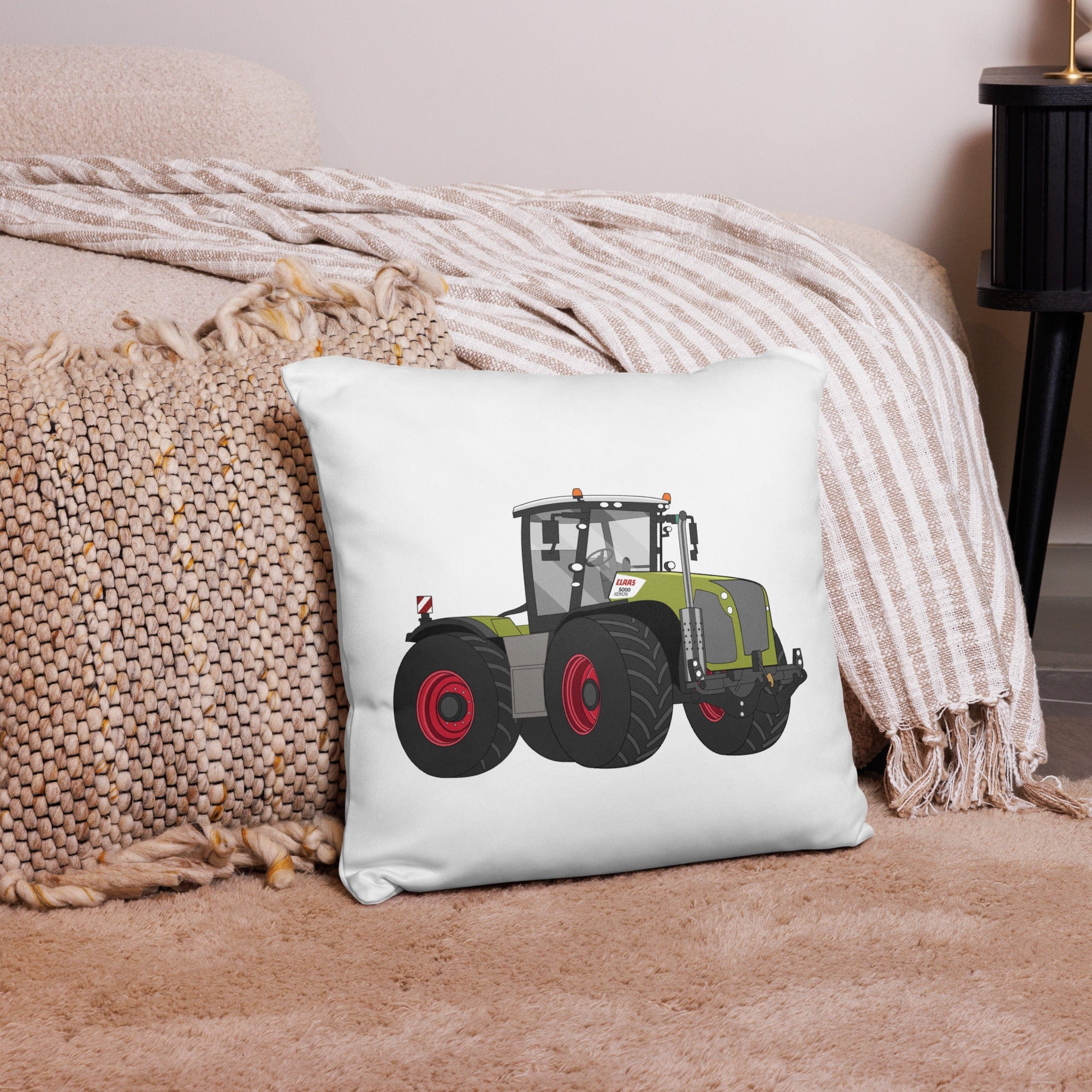 The Tractor Mugs Store 18″×18″ Class Xerion 5000 Tractor VC | Pillow Case Quality Farmers Merch